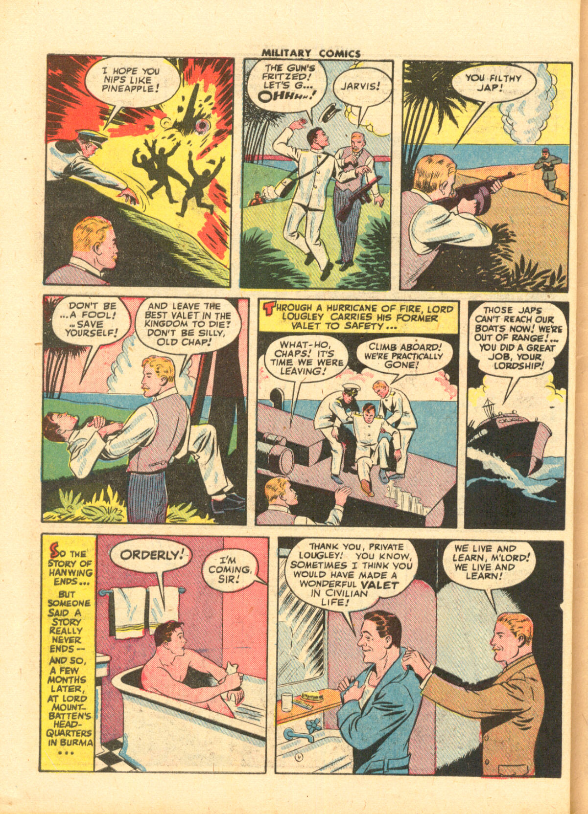 Read online Military Comics comic -  Issue #33 - 50