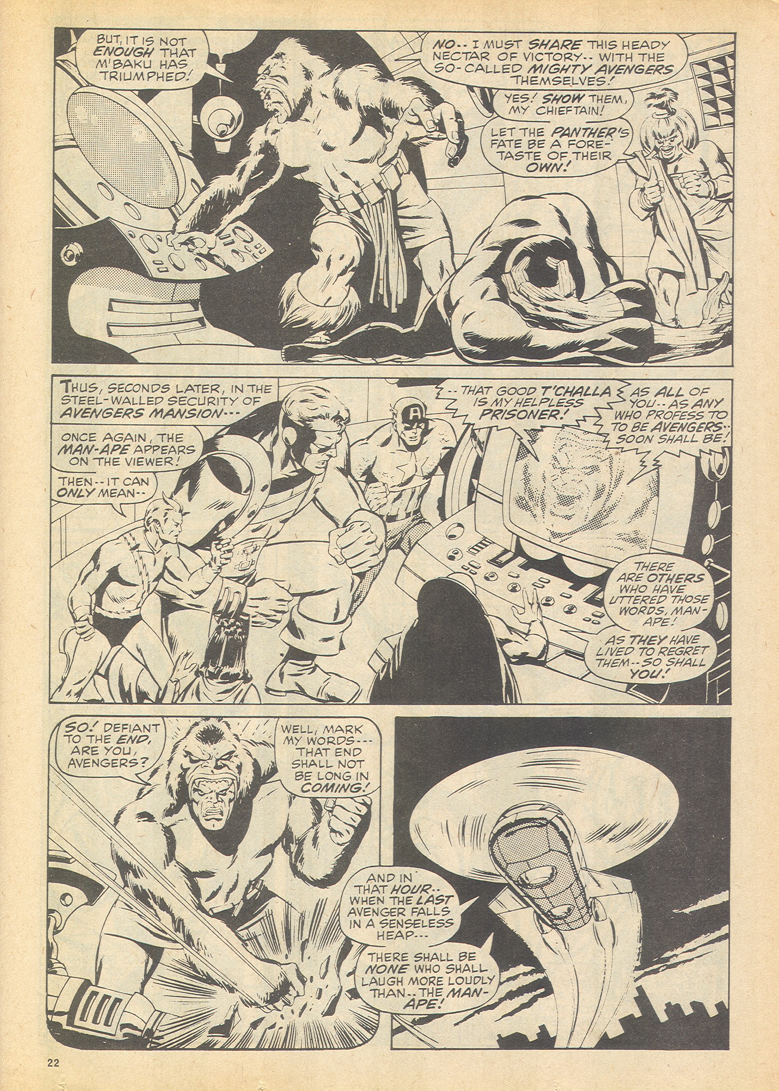 Read online The Avengers (1973) comic -  Issue #121 - 21