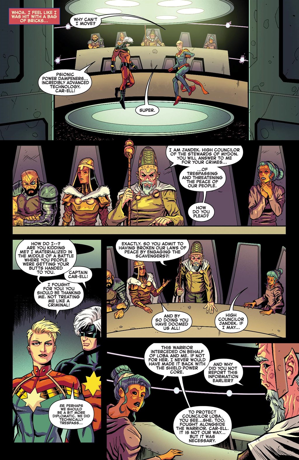 Read online Marvel-Verse (2020) comic -  Issue # Captain Marvel - 102
