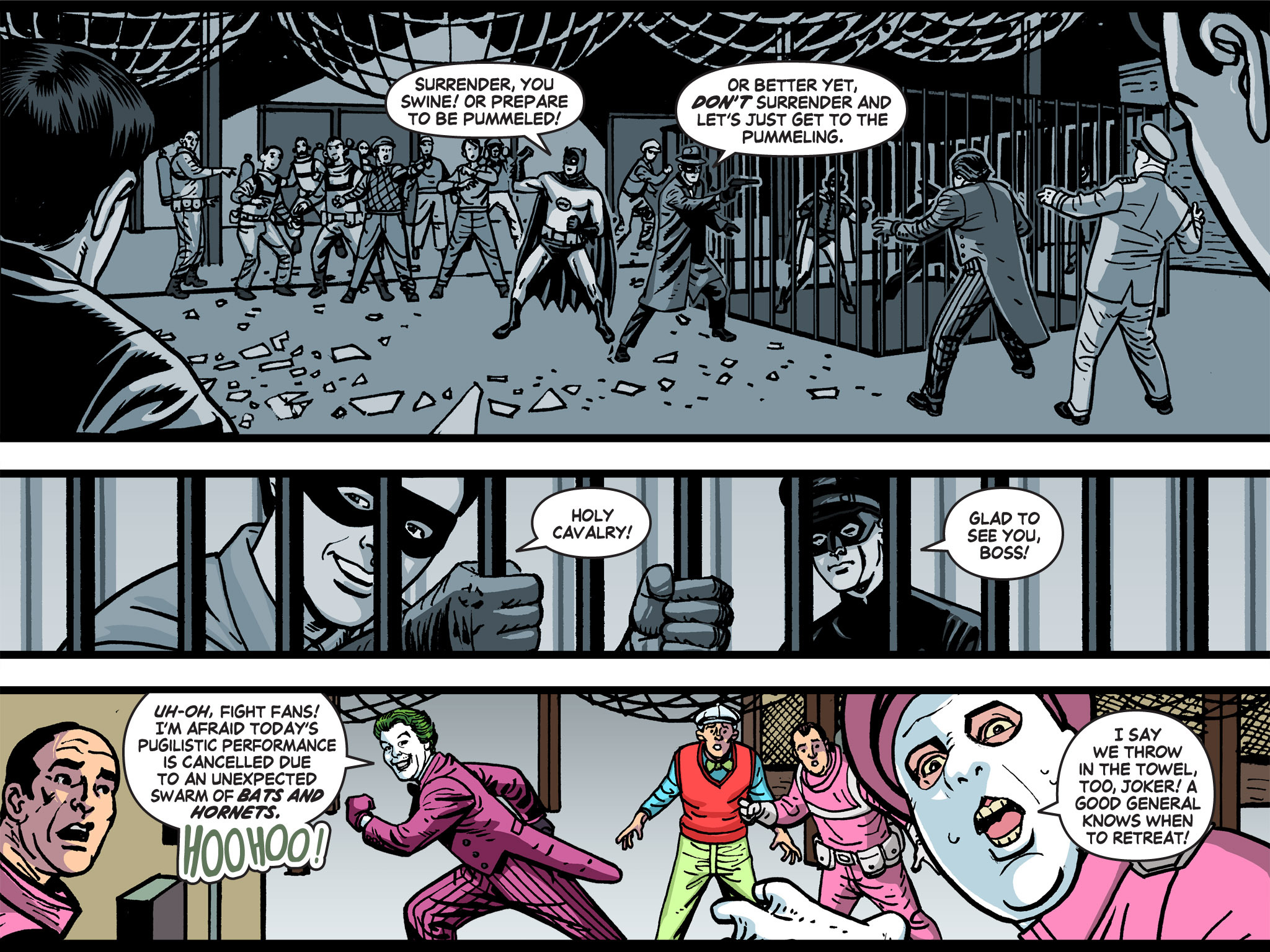 Read online Batman '66 Meets the Green Hornet [II] comic -  Issue #6 - 51