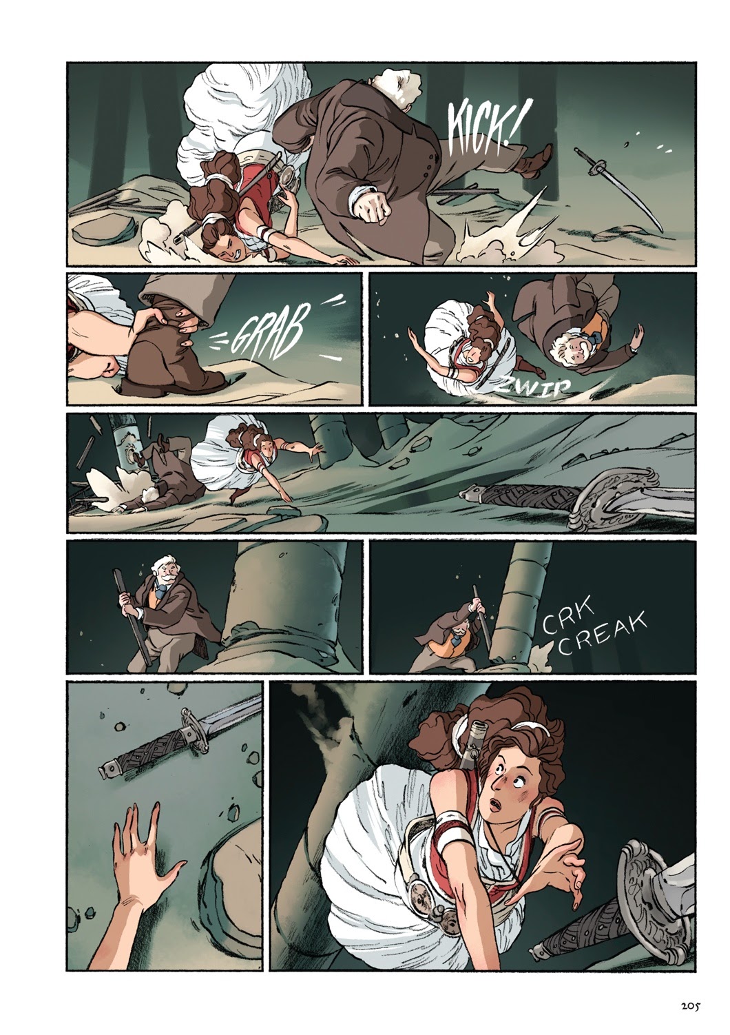 Read online Delilah Dirk and the Pillars of Hercules comic -  Issue # TPB (Part 3) - 6