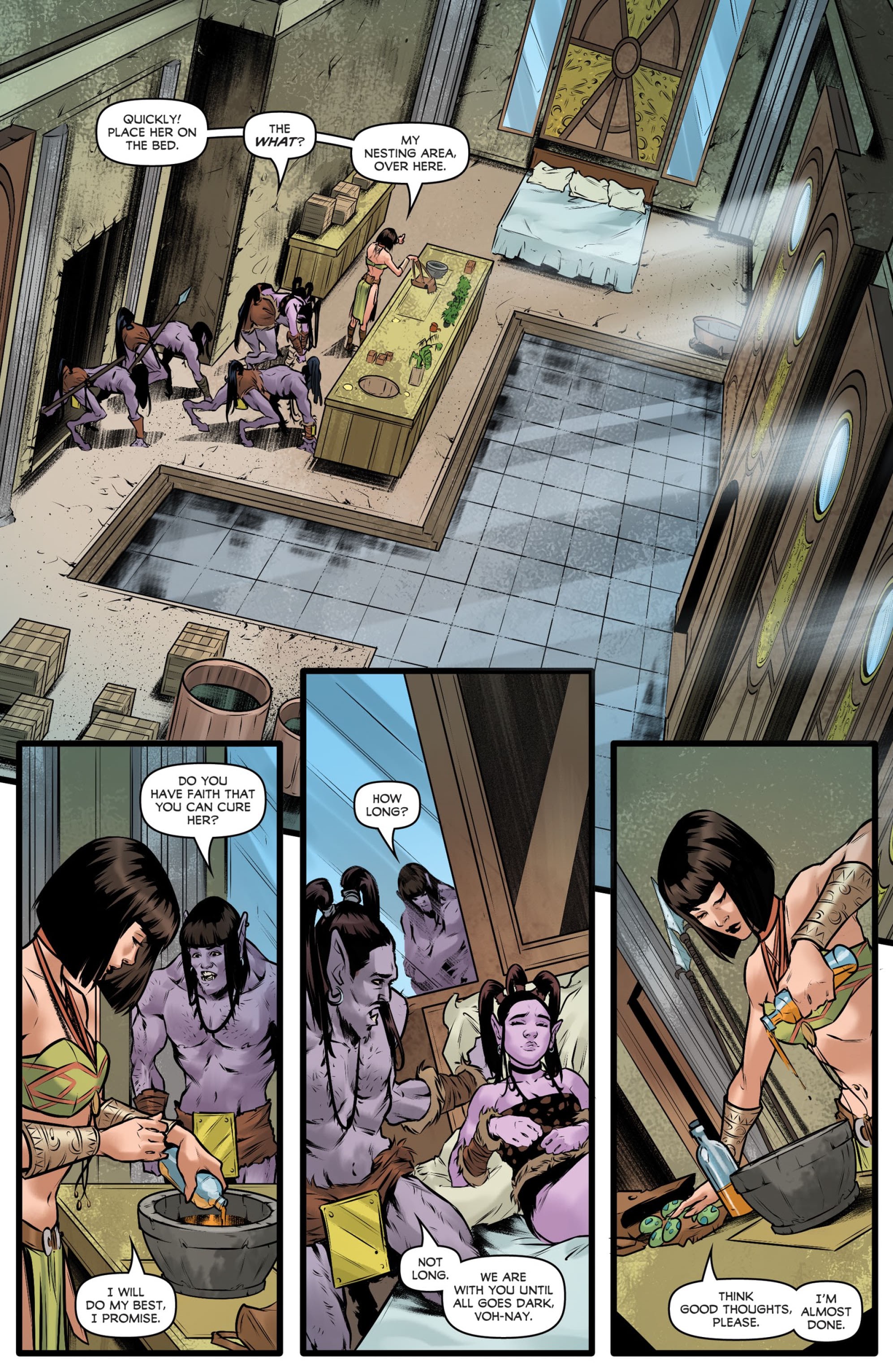 Read online Moon Maid Three Keys comic -  Issue #1 - 17