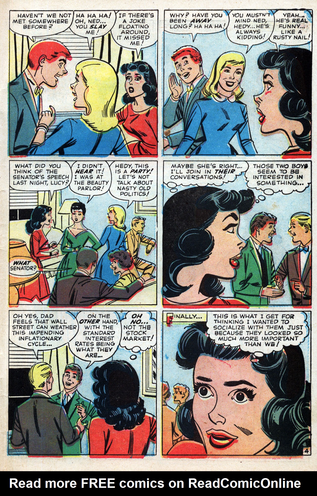 Read online Patsy and Hedy comic -  Issue #58 - 31
