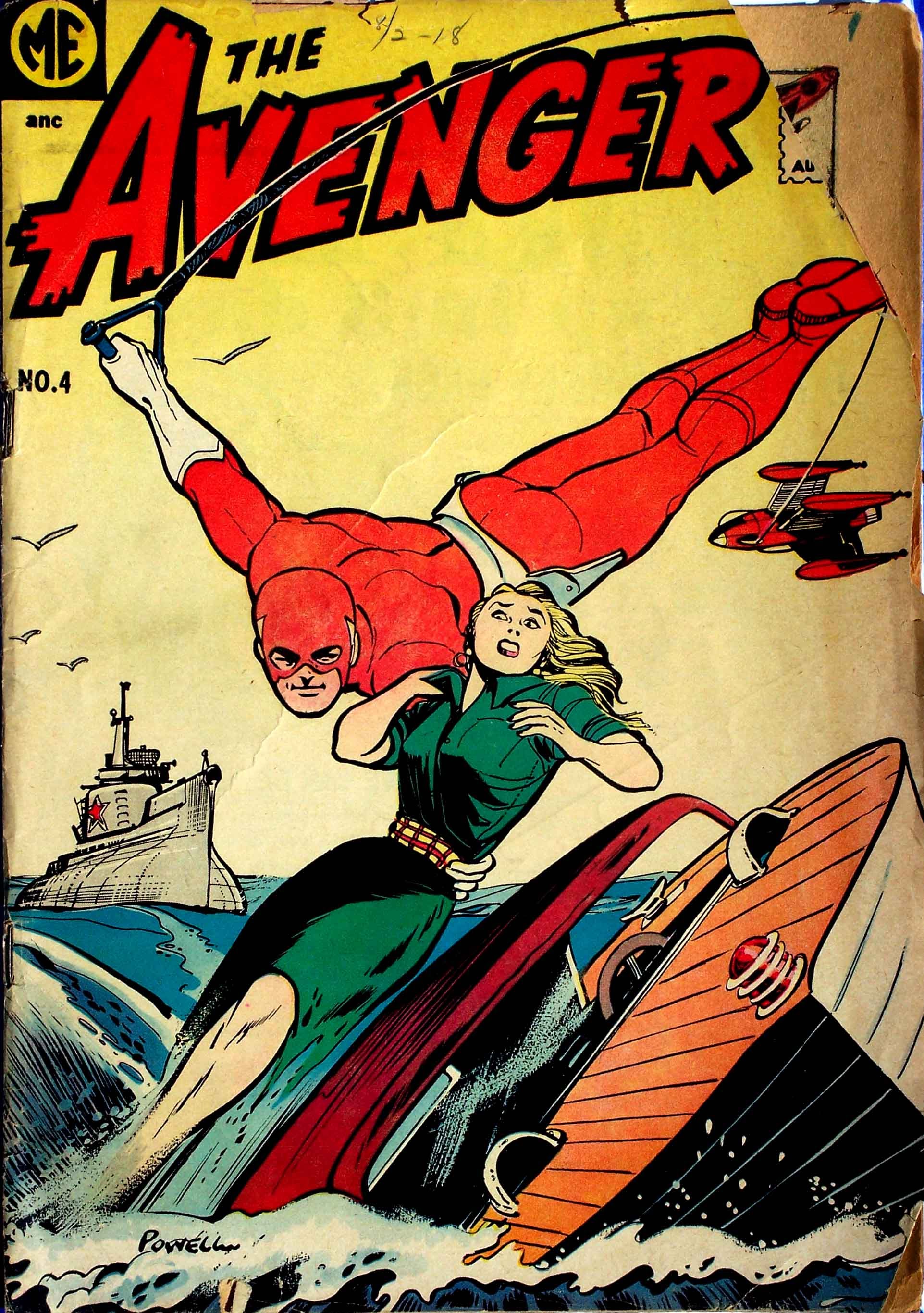 Read online The Avenger comic -  Issue #4 - 1