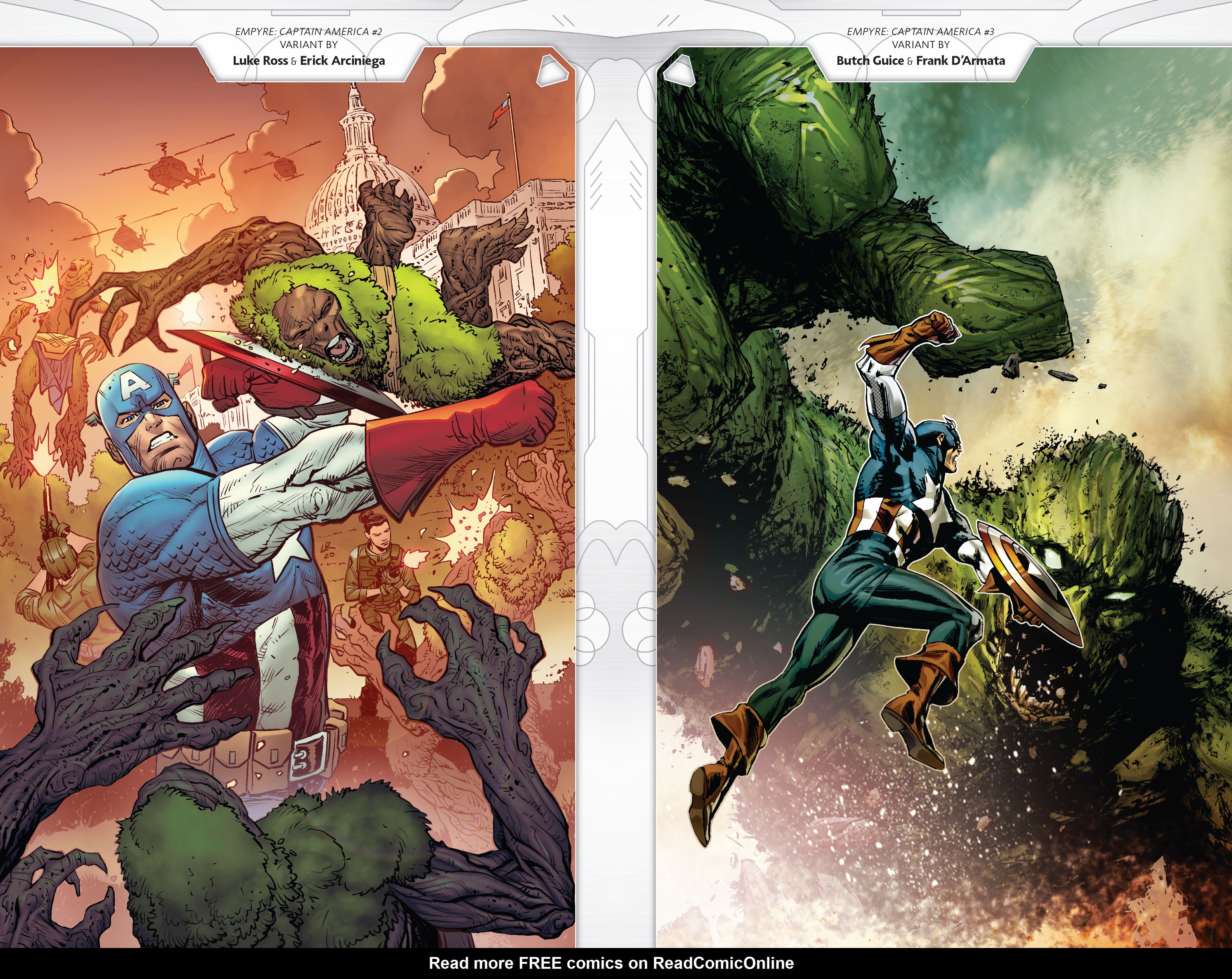 Read online Empyre: Captain America & The Avengers comic -  Issue # TPB - 126