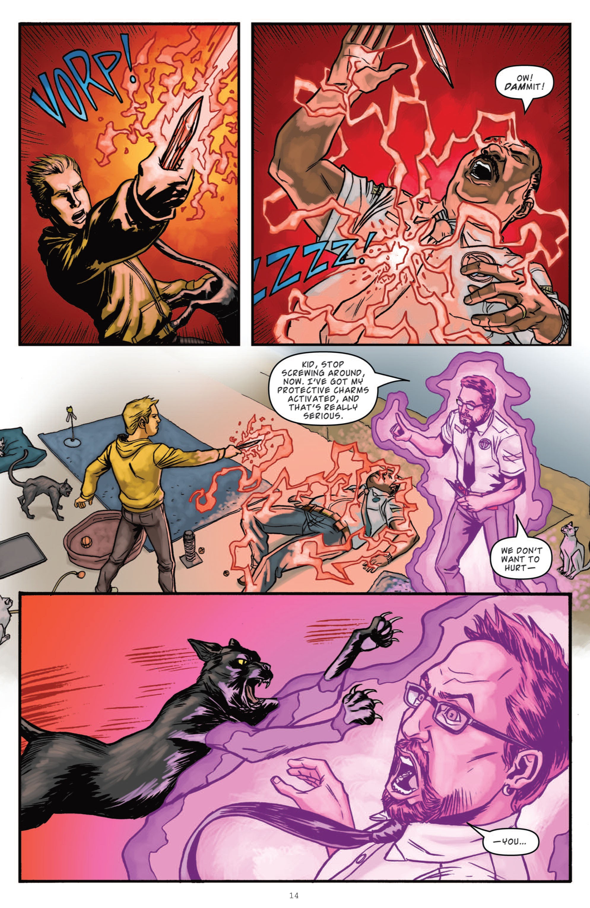 Read online Smoke And Mirrors comic -  Issue #1 - 18