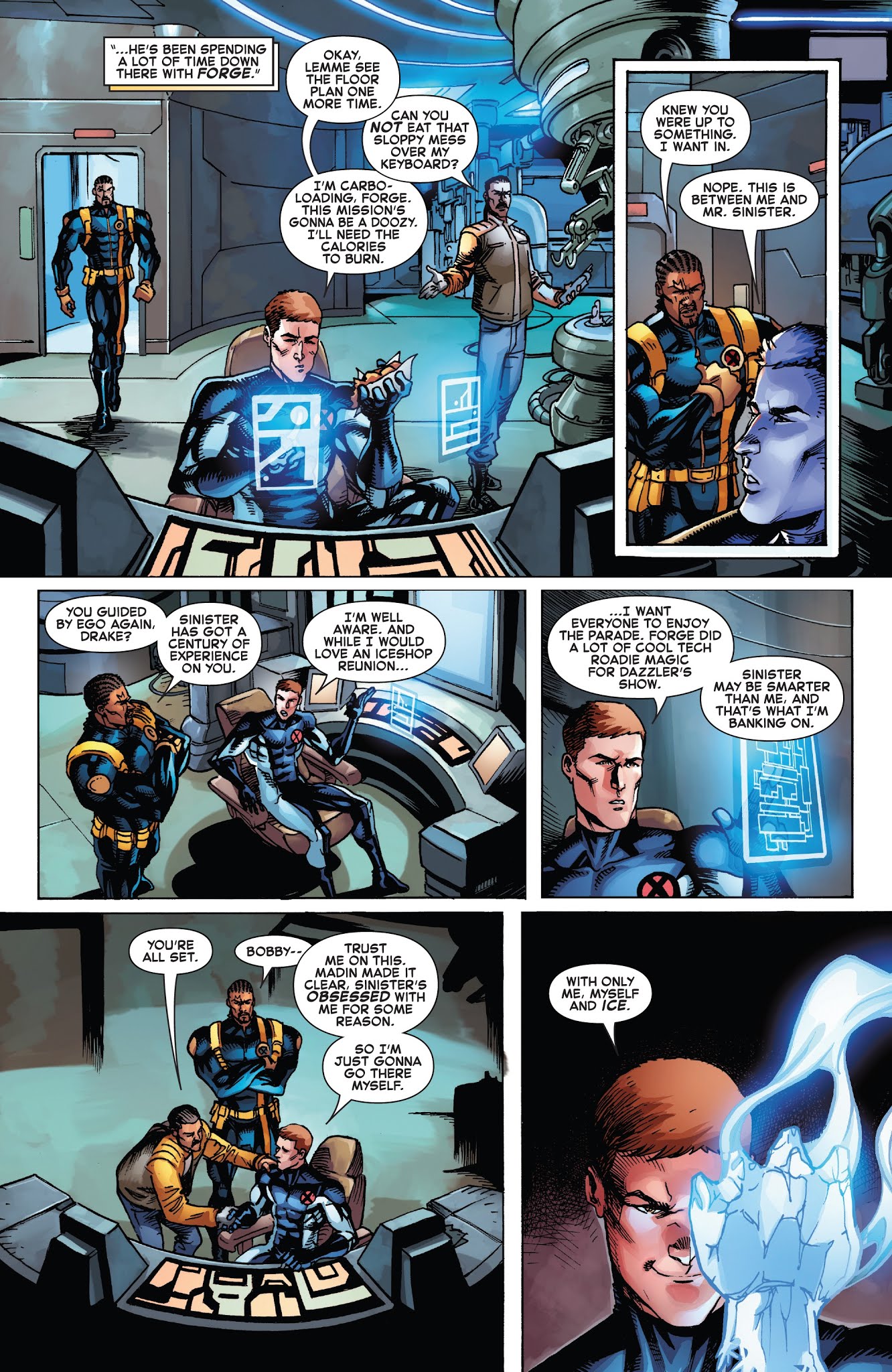 Read online Iceman (2018) comic -  Issue #4 - 8