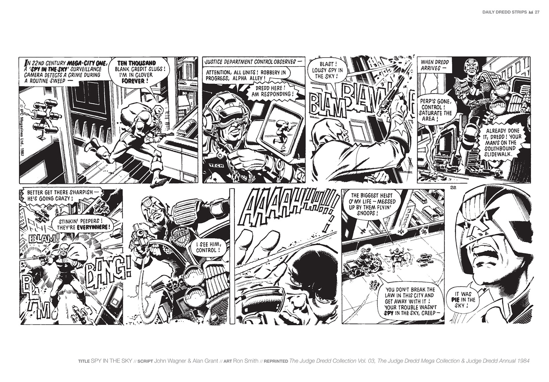 Read online Judge Dredd: The Daily Dredds comic -  Issue # TPB 1 - 30