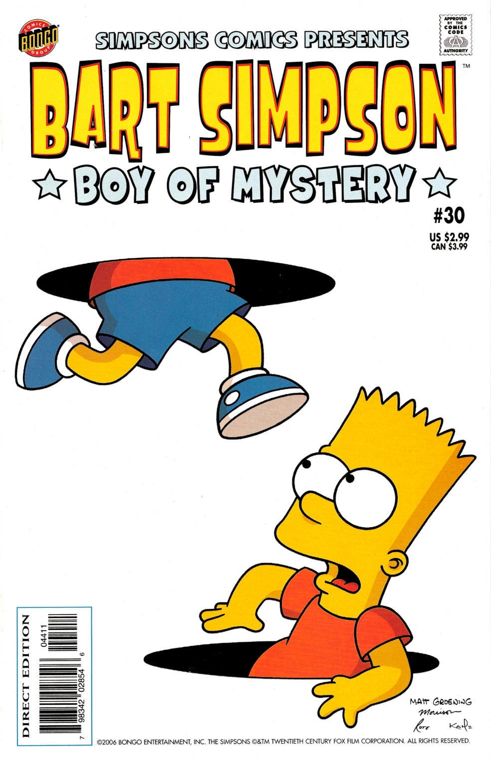 Read online Bart Simpson comic -  Issue #30 - 1