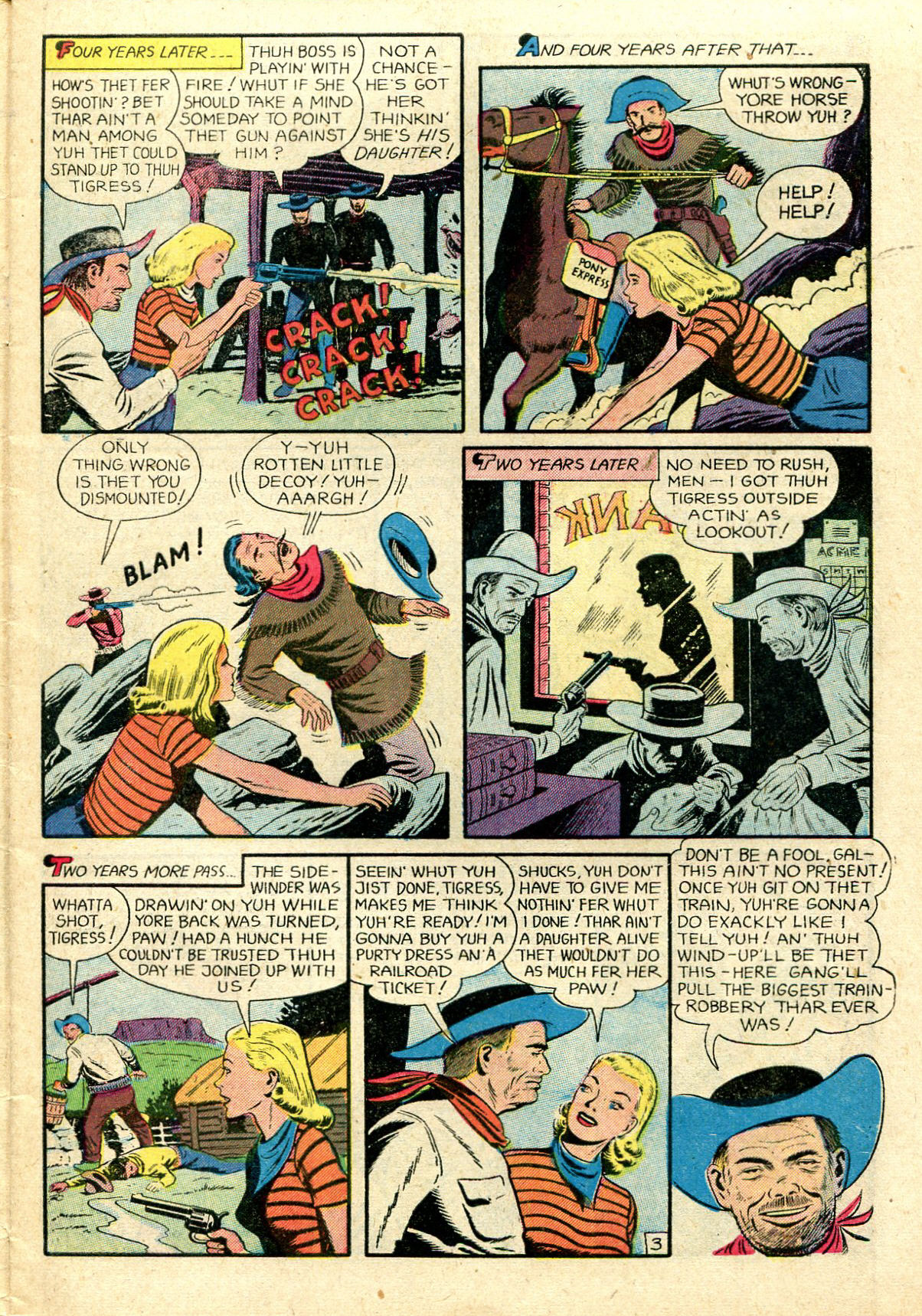 Read online Charles Starrett as The Durango Kid comic -  Issue #32 - 5