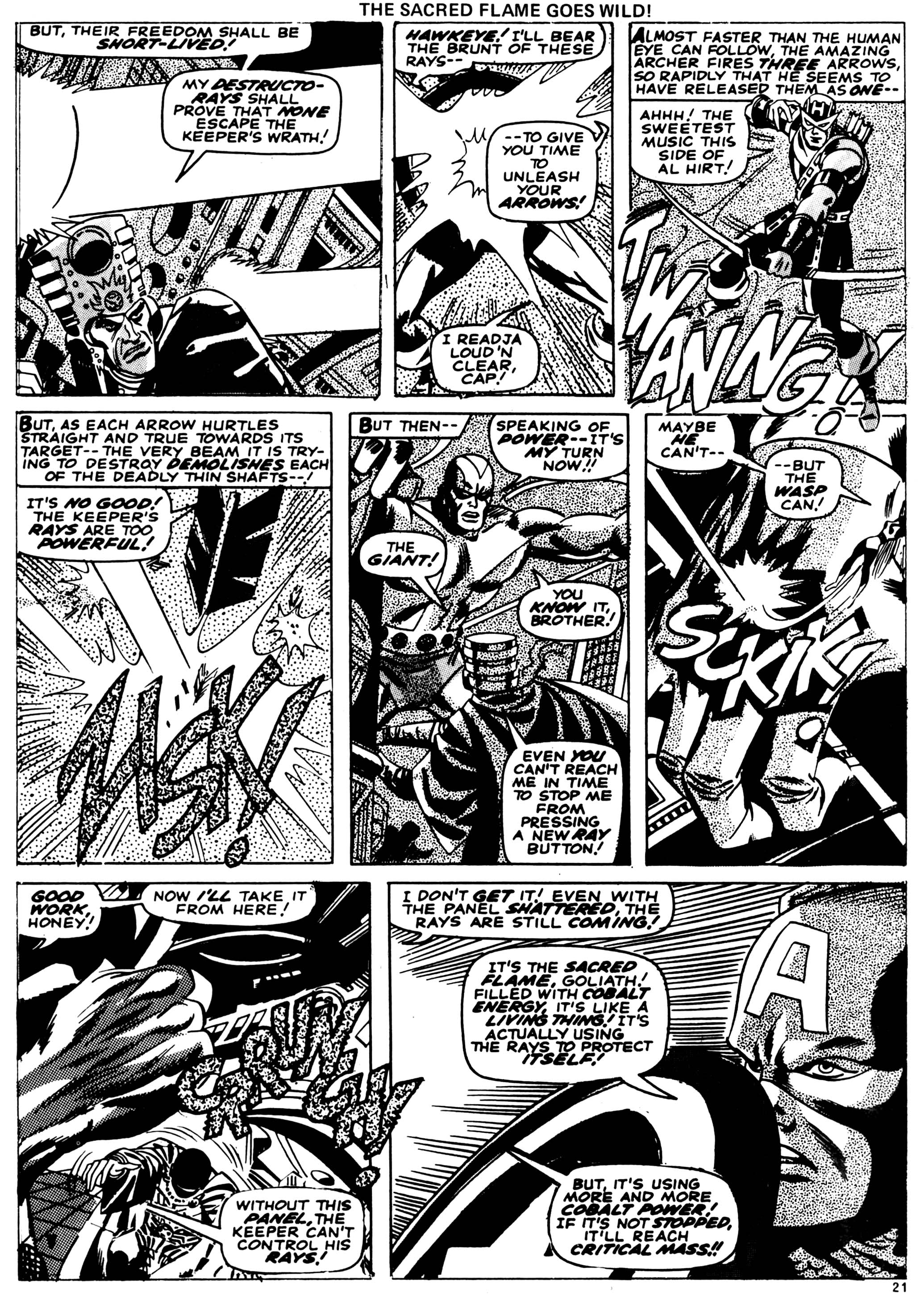 Read online The Avengers (1973) comic -  Issue #29 - 21