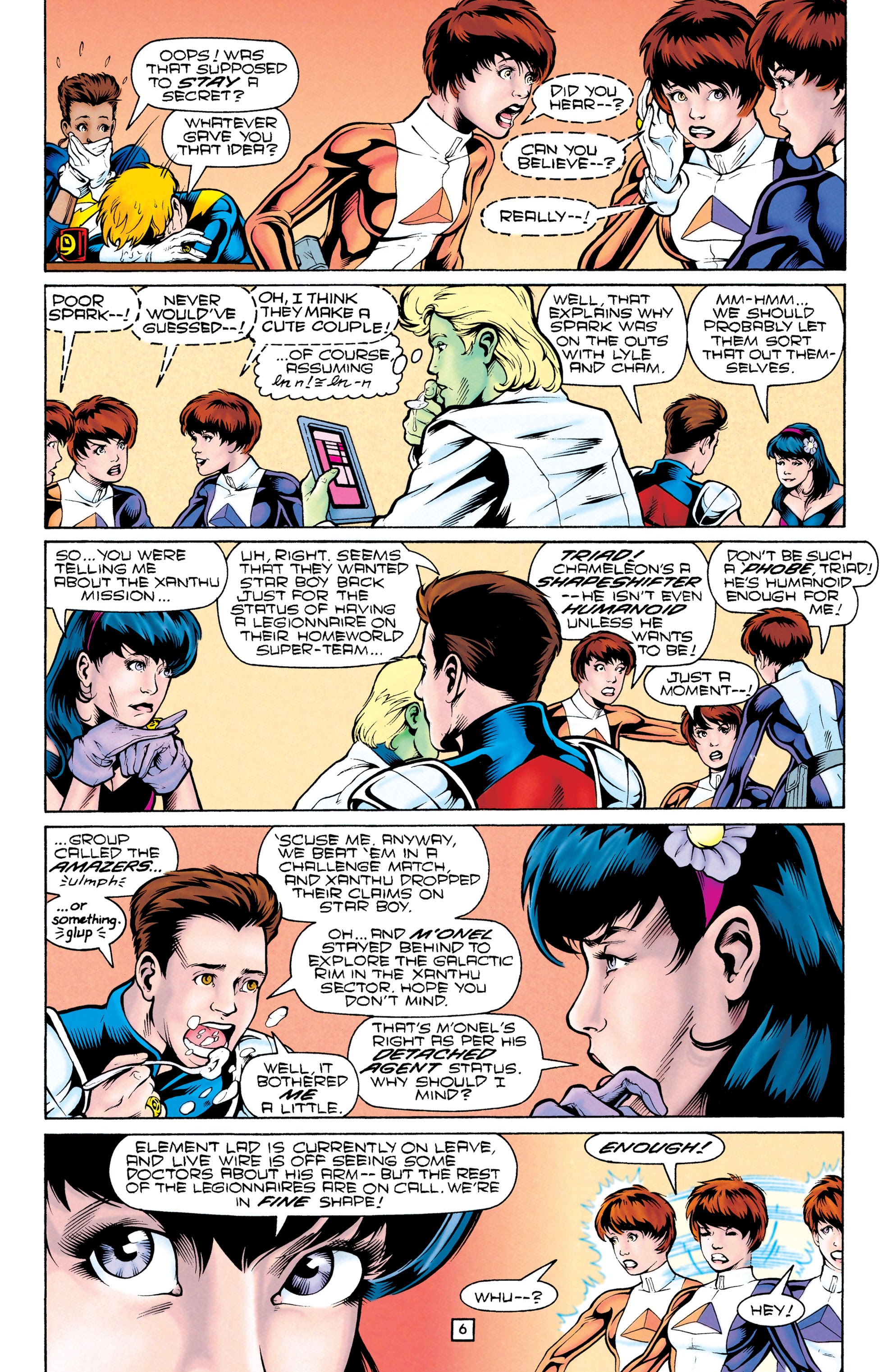 Read online Legionnaires comic -  Issue #39 - 7