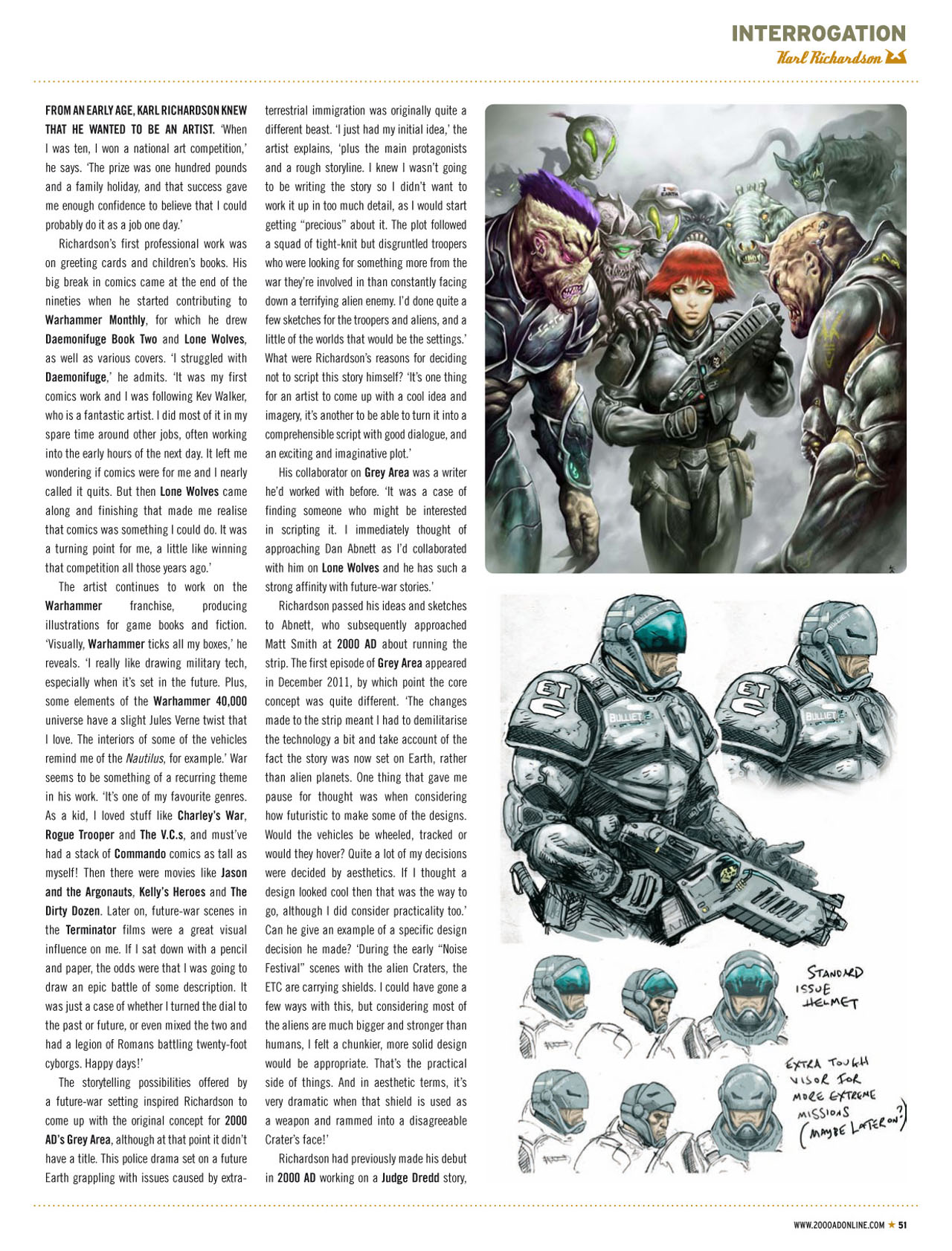 Read online Judge Dredd Megazine (Vol. 5) comic -  Issue #333 - 51