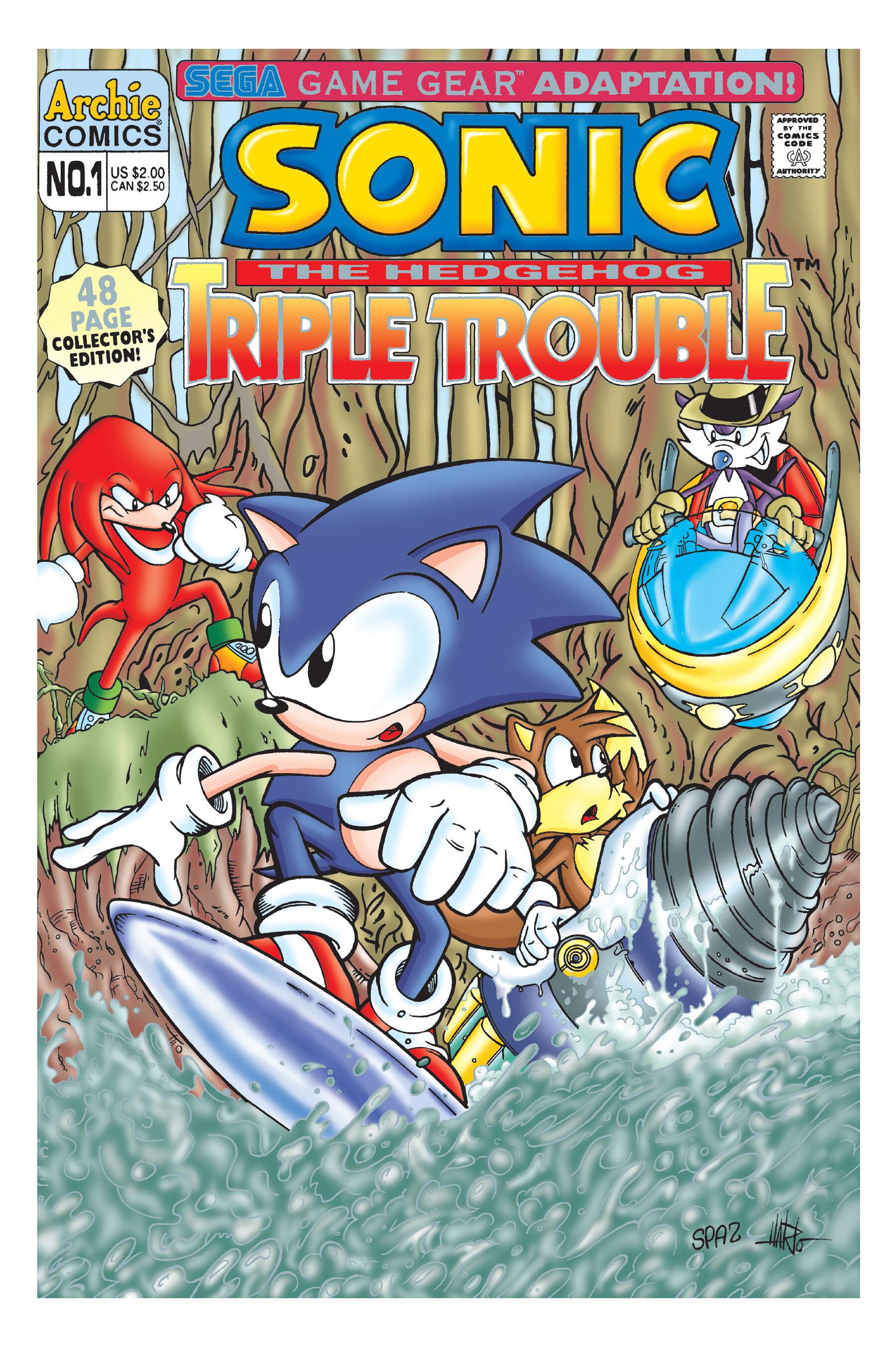 Read online Sonic The Hedgehog Triple Trouble Special comic -  Issue # Full - 1