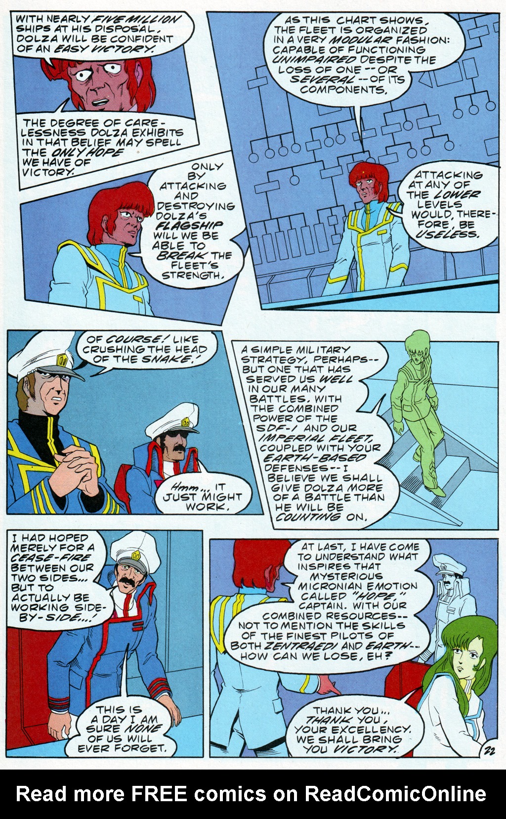 Read online Robotech The Macross Saga comic -  Issue #26 - 24