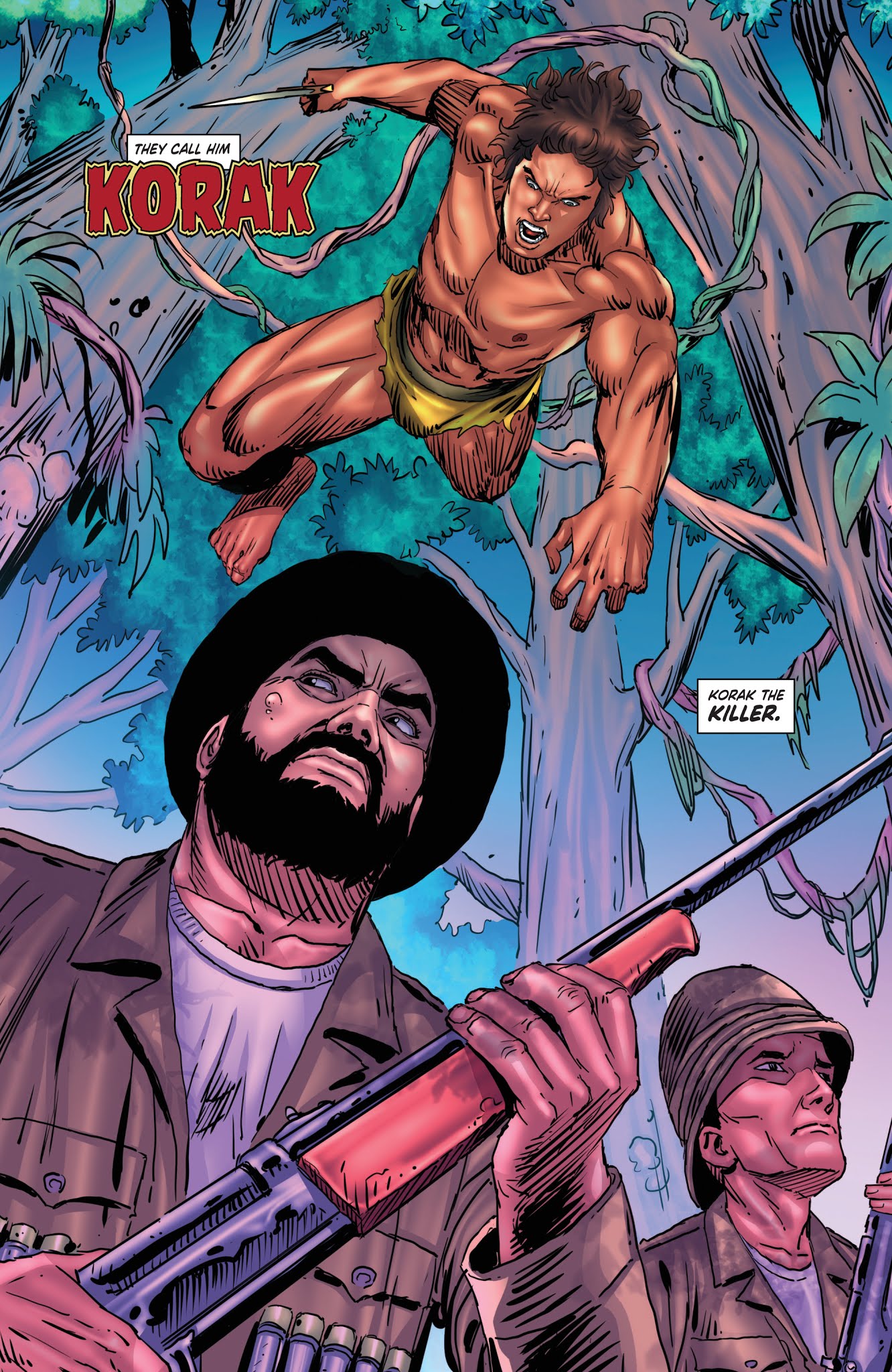 Read online Red Sonja/Tarzan comic -  Issue #3 - 7