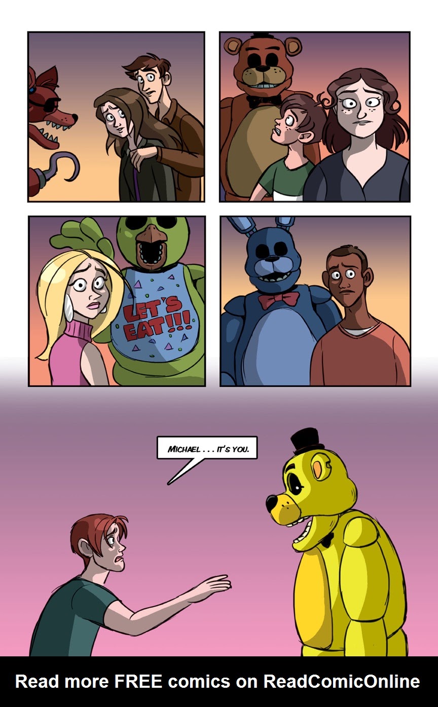 Read online Five Nights At Freddy's comic -  Issue # The Silver Eyes (Part 2) - 84