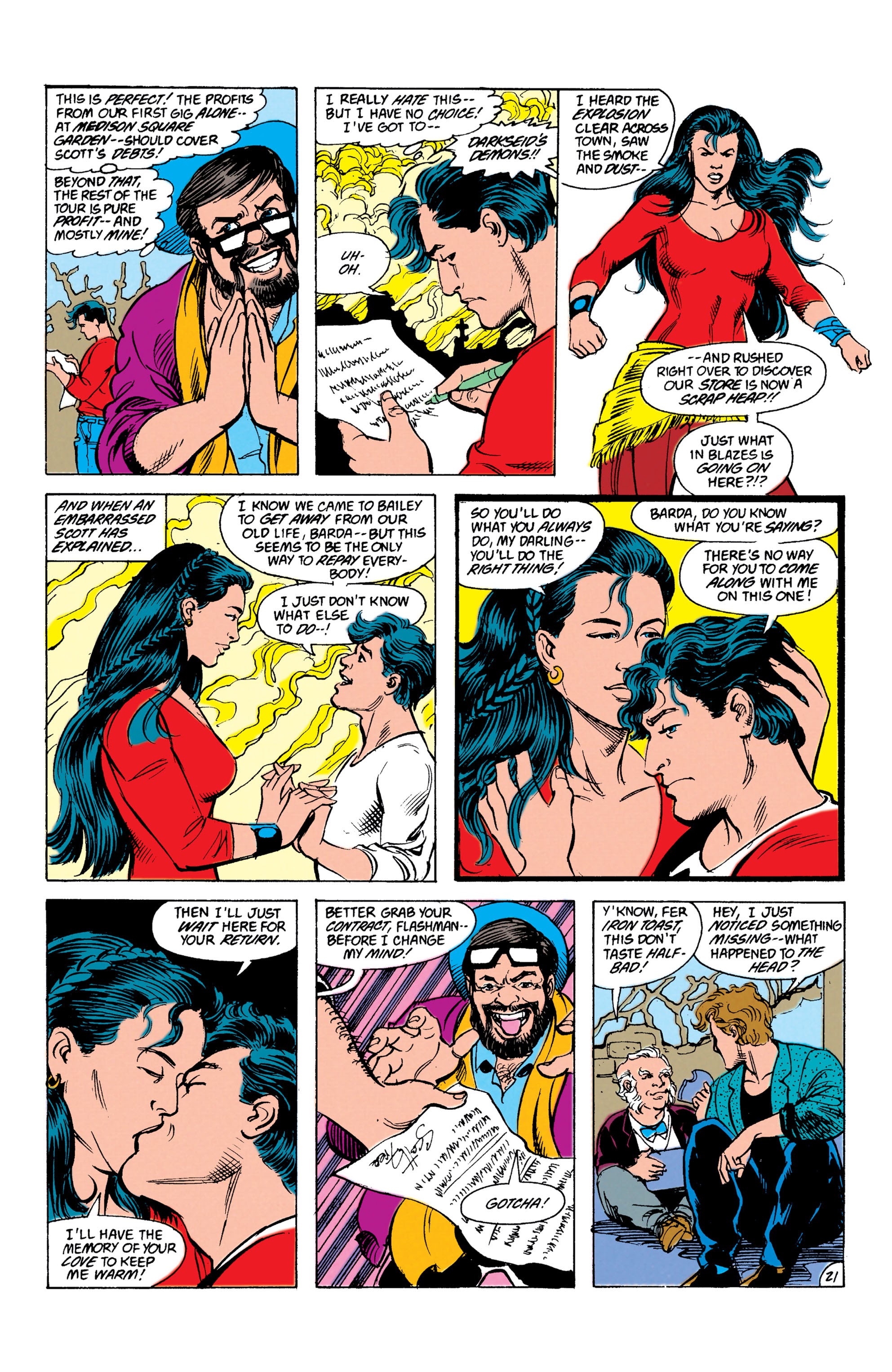 Read online Mister Miracle (1989) comic -  Issue #12 - 22