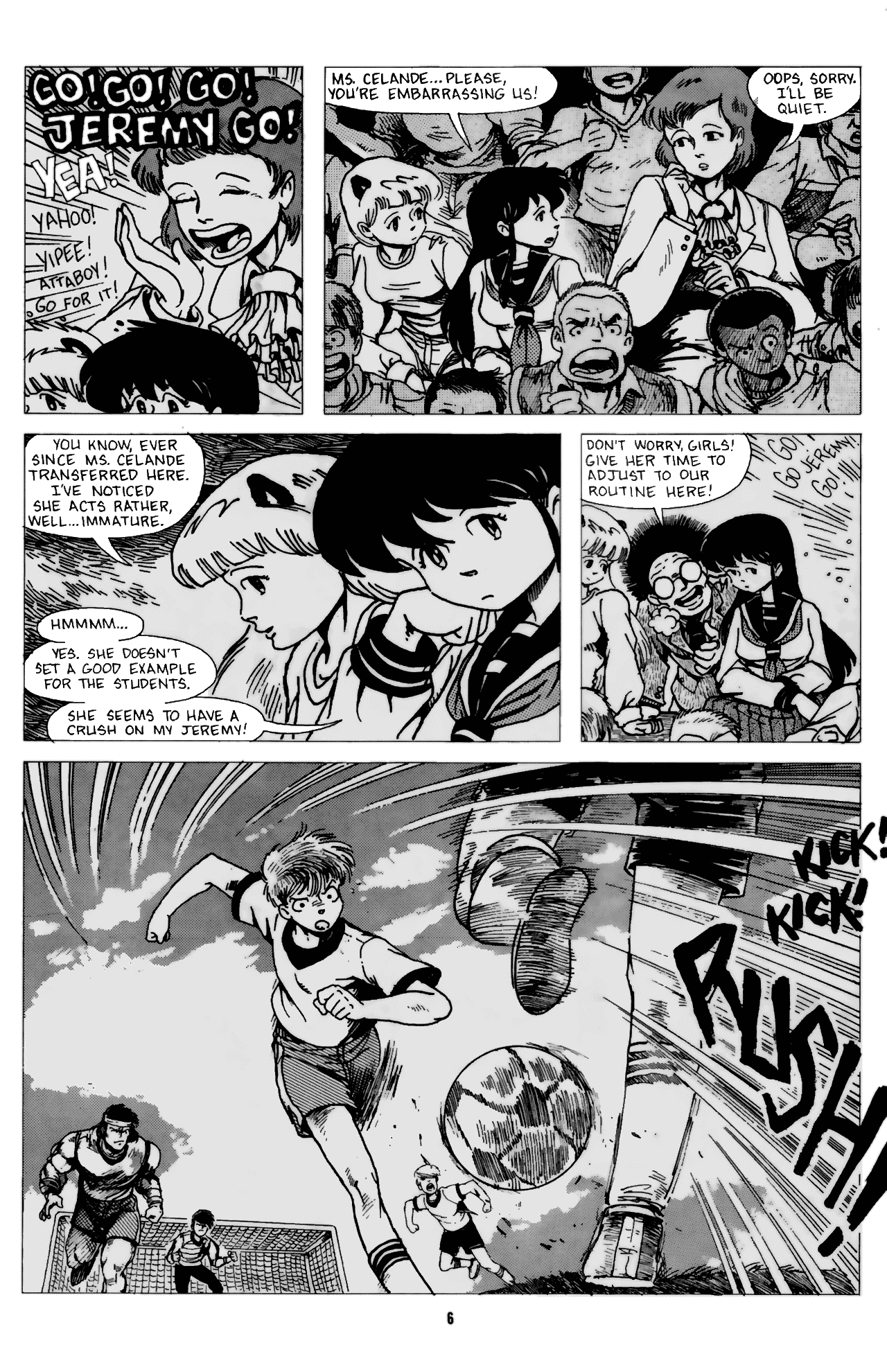 Read online Ninja High School (1986) comic -  Issue #4 - 8
