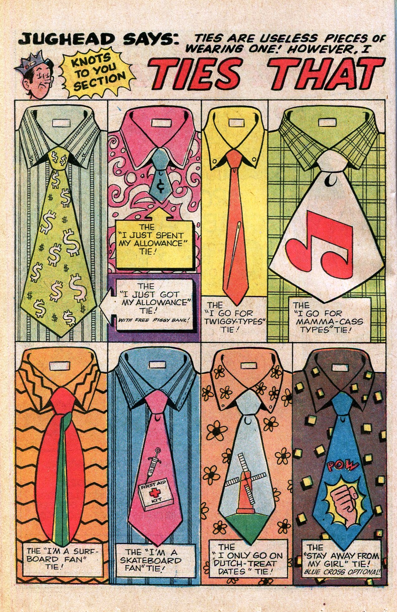 Read online Jughead's Jokes comic -  Issue #21 - 10