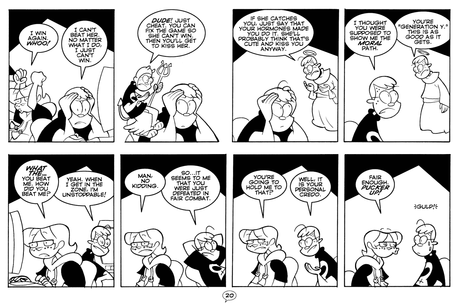 Read online PvP comic -  Issue #4 - 21