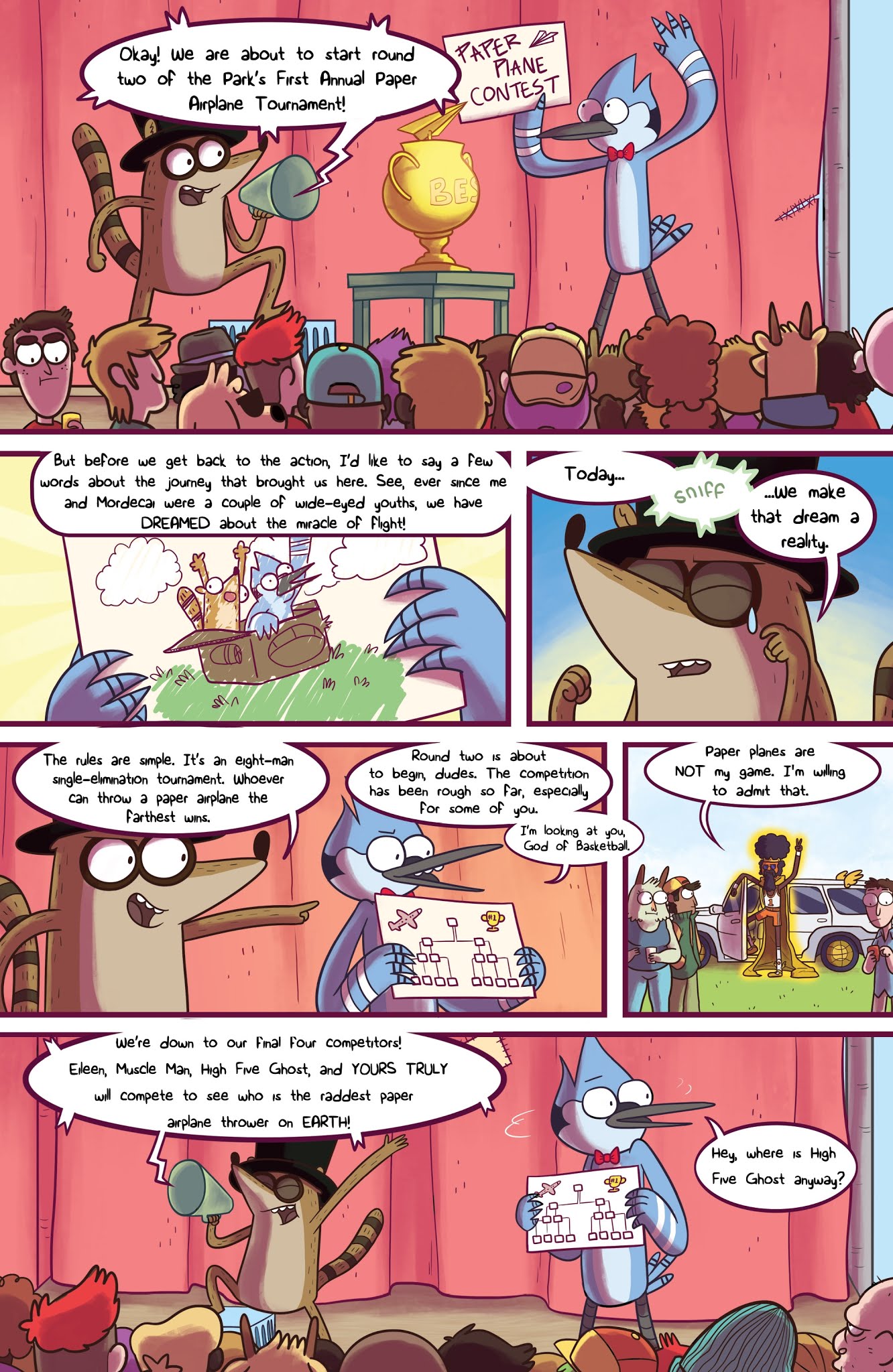 Read online Regular Show: Parks and Wreck comic -  Issue # TPB - 43