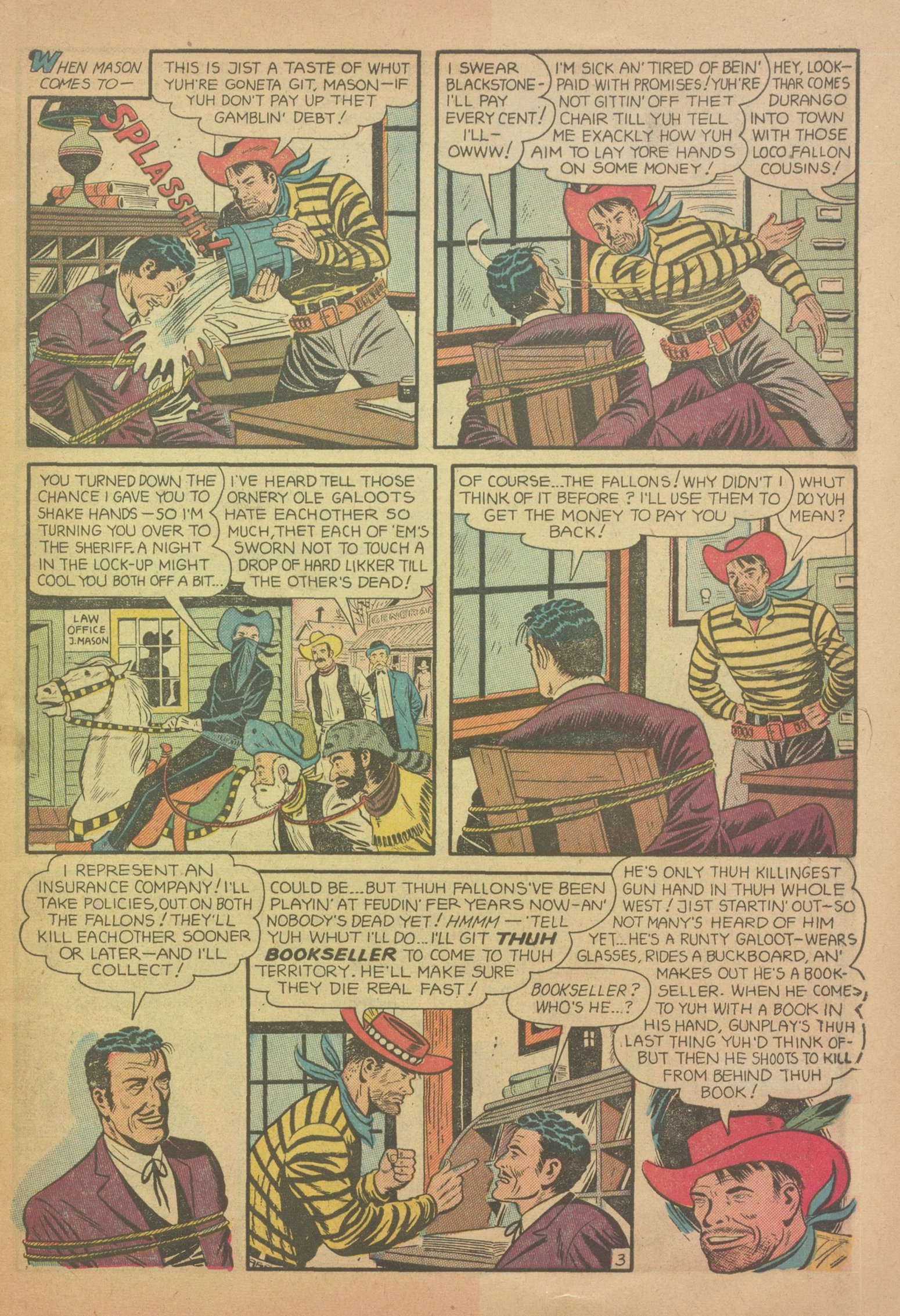 Read online Charles Starrett as The Durango Kid comic -  Issue #30 - 5