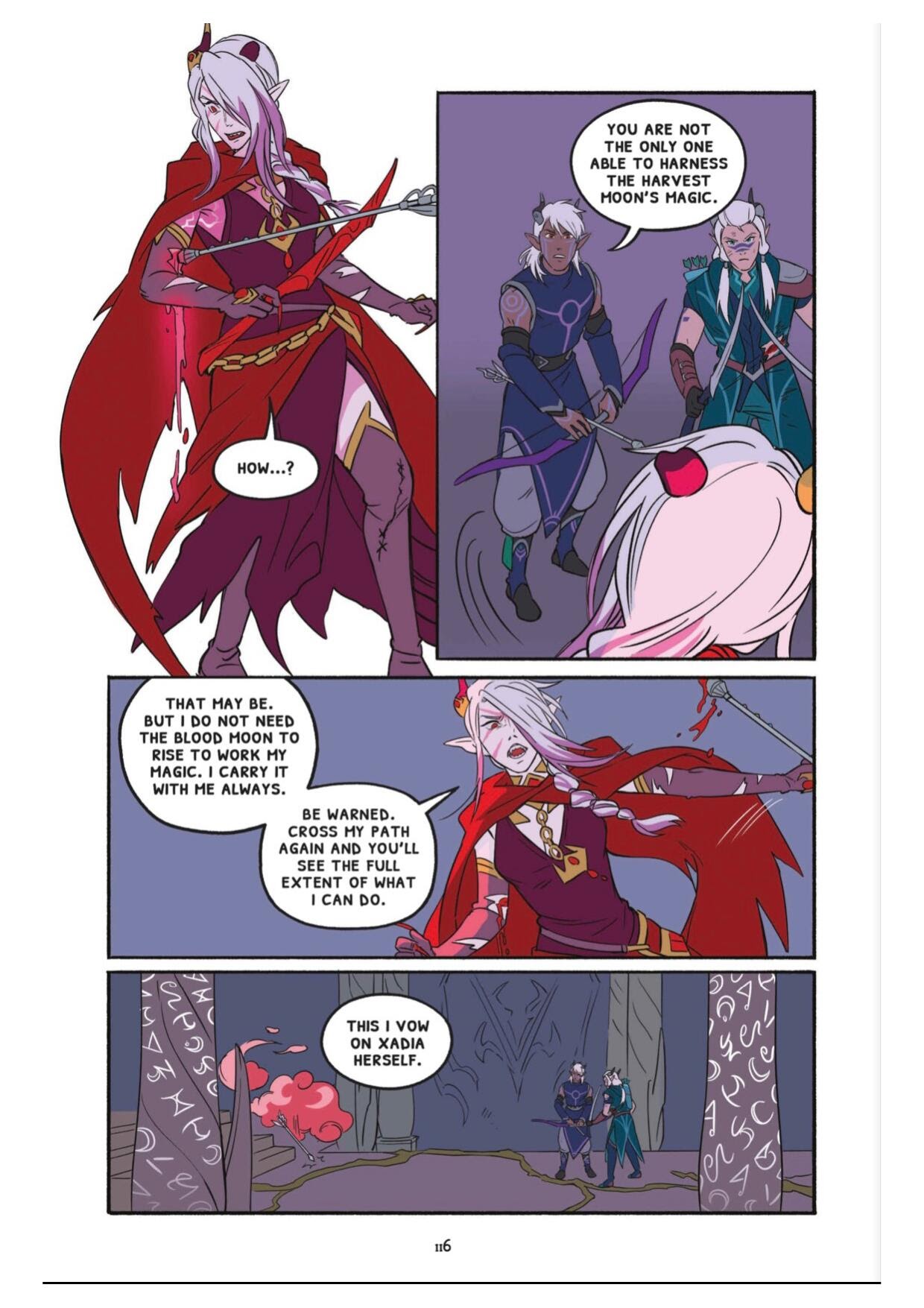 Read online The Dragon Prince: Bloodmoon Huntress comic -  Issue # TPB - 119