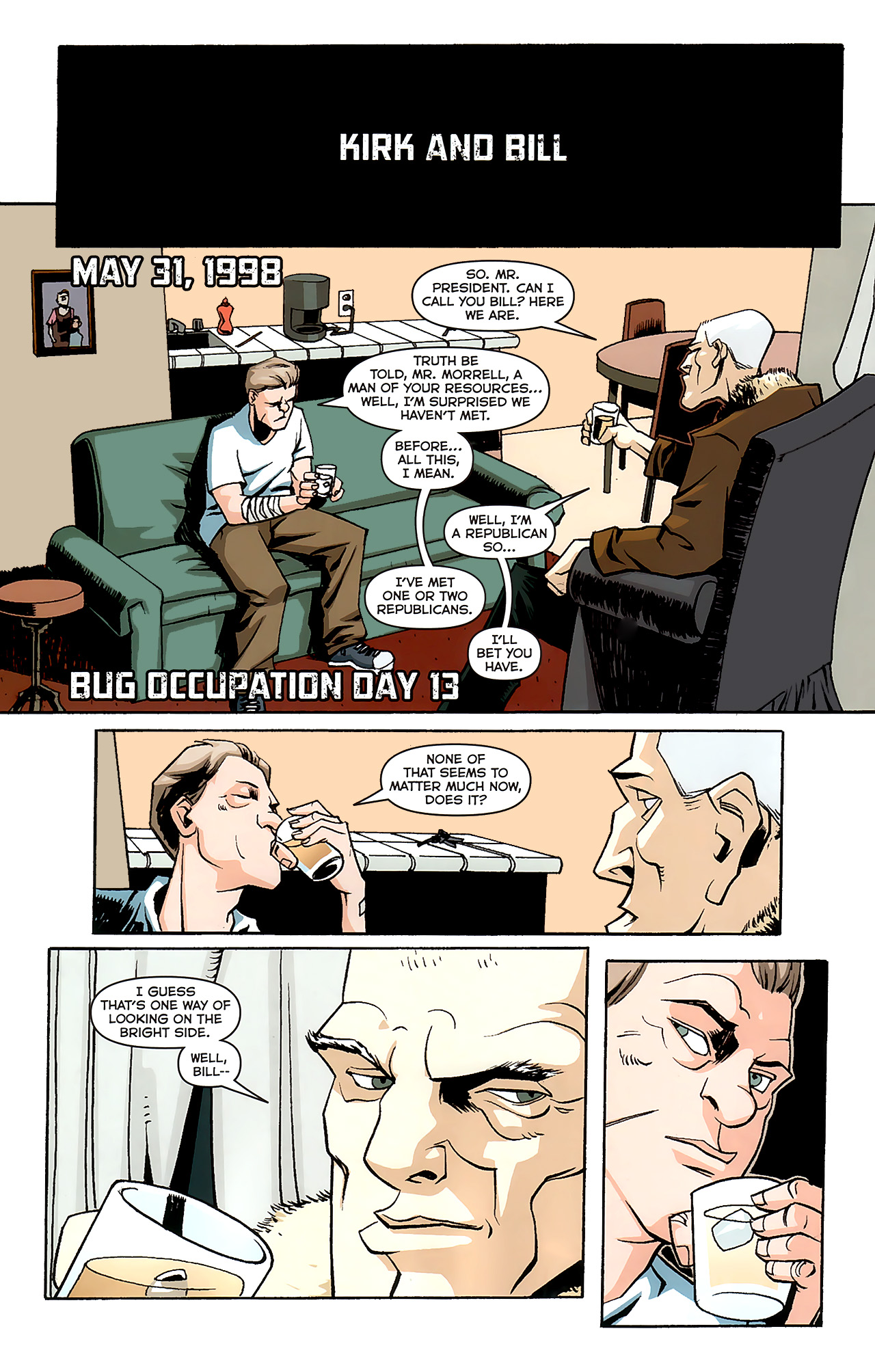 Read online Resurrection (2009) comic -  Issue #8 - 5