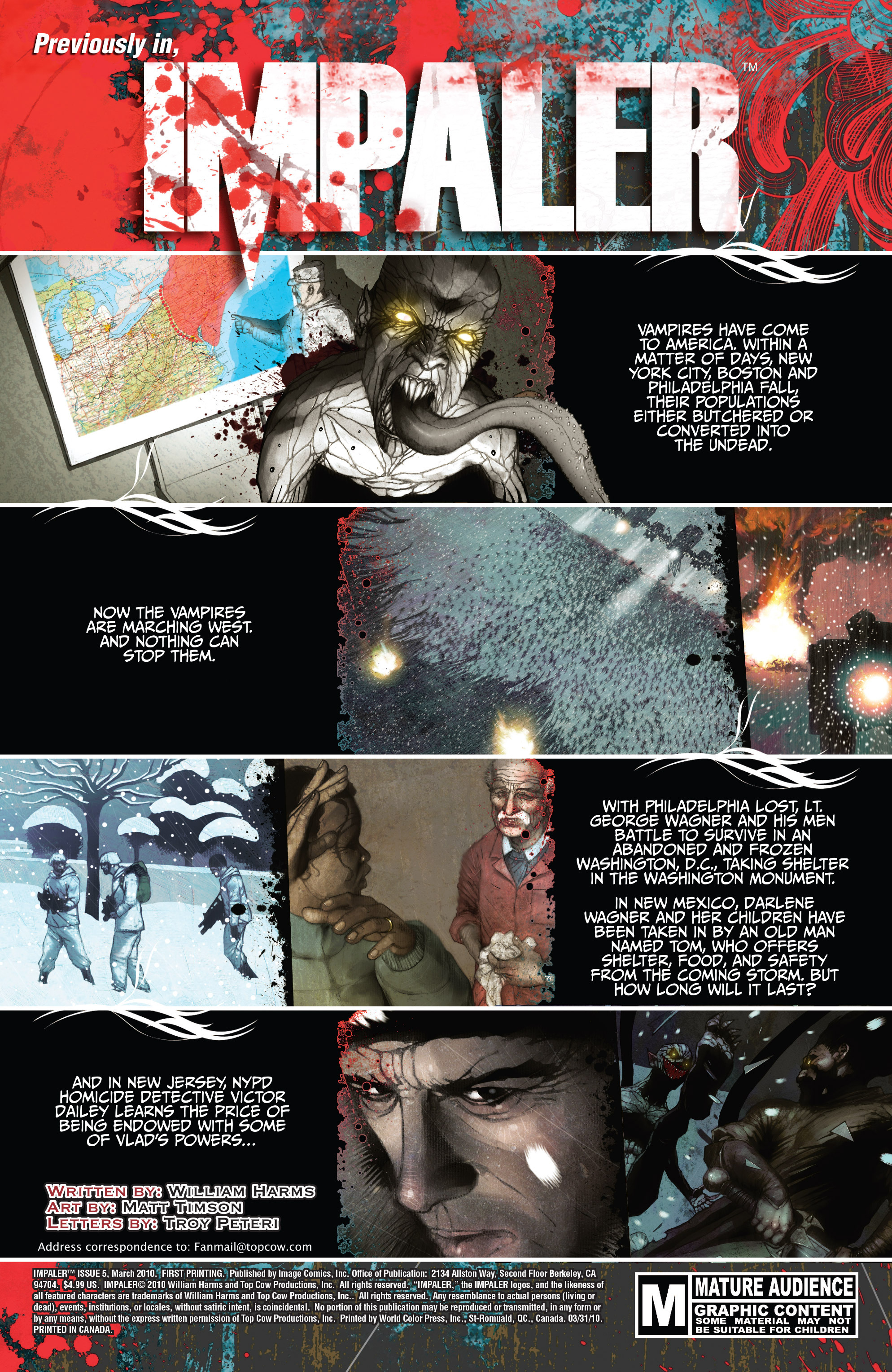 Read online Impaler (2008) comic -  Issue #5 - 2