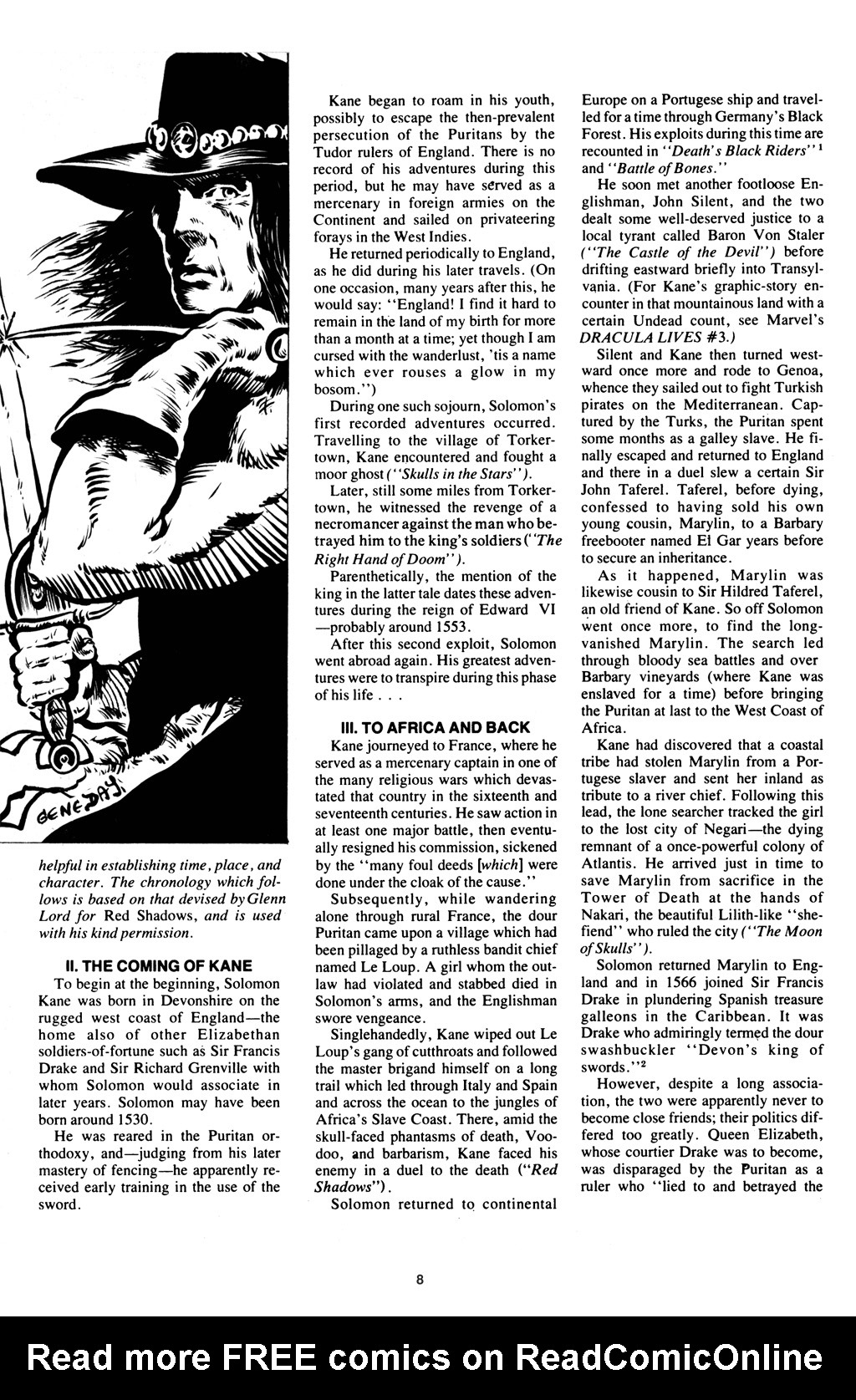 Read online The Saga of Solomon Kane comic -  Issue # TPB - 8