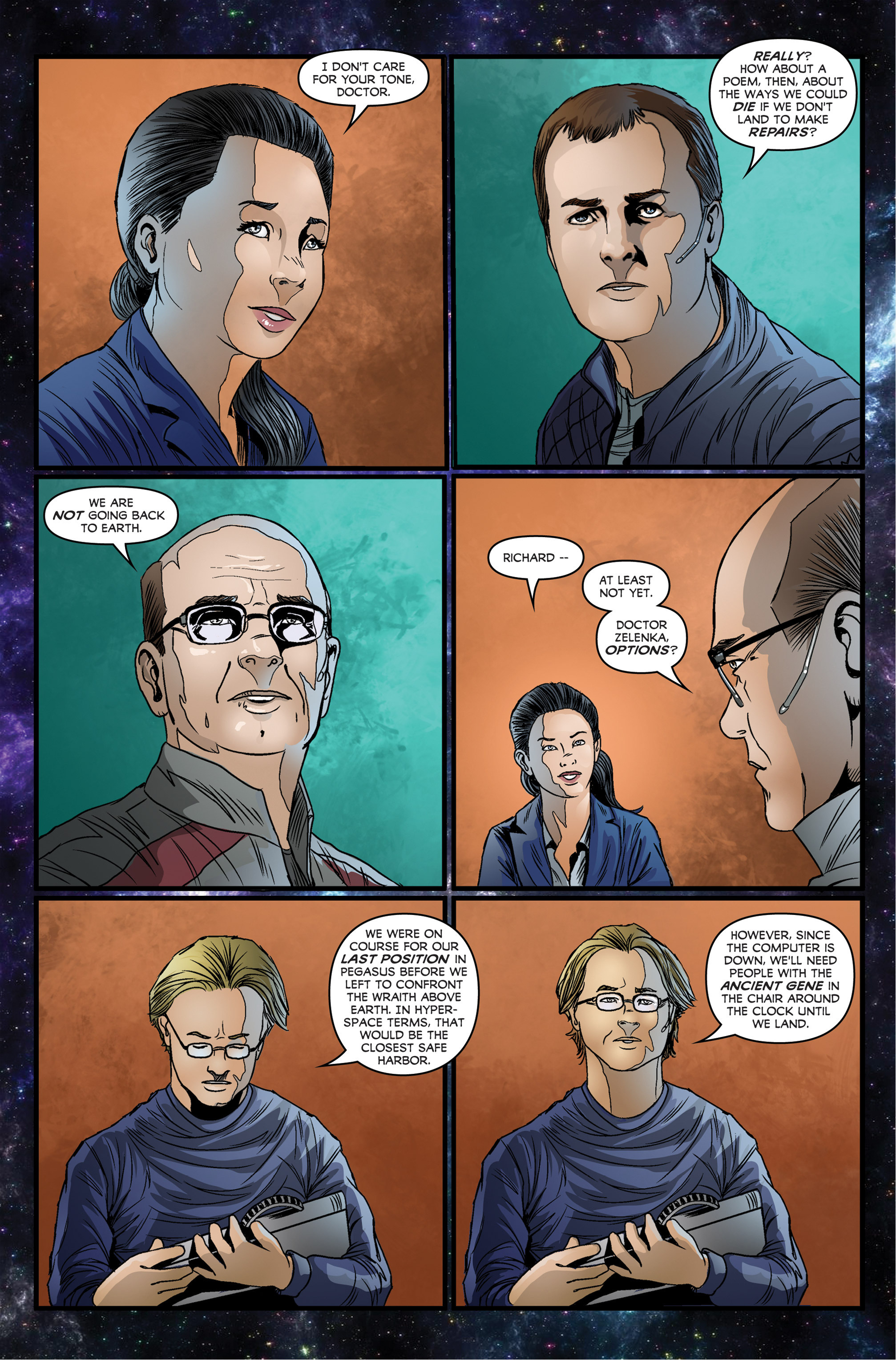 Read online Stargate Atlantis: Gateways comic -  Issue #1 - 8