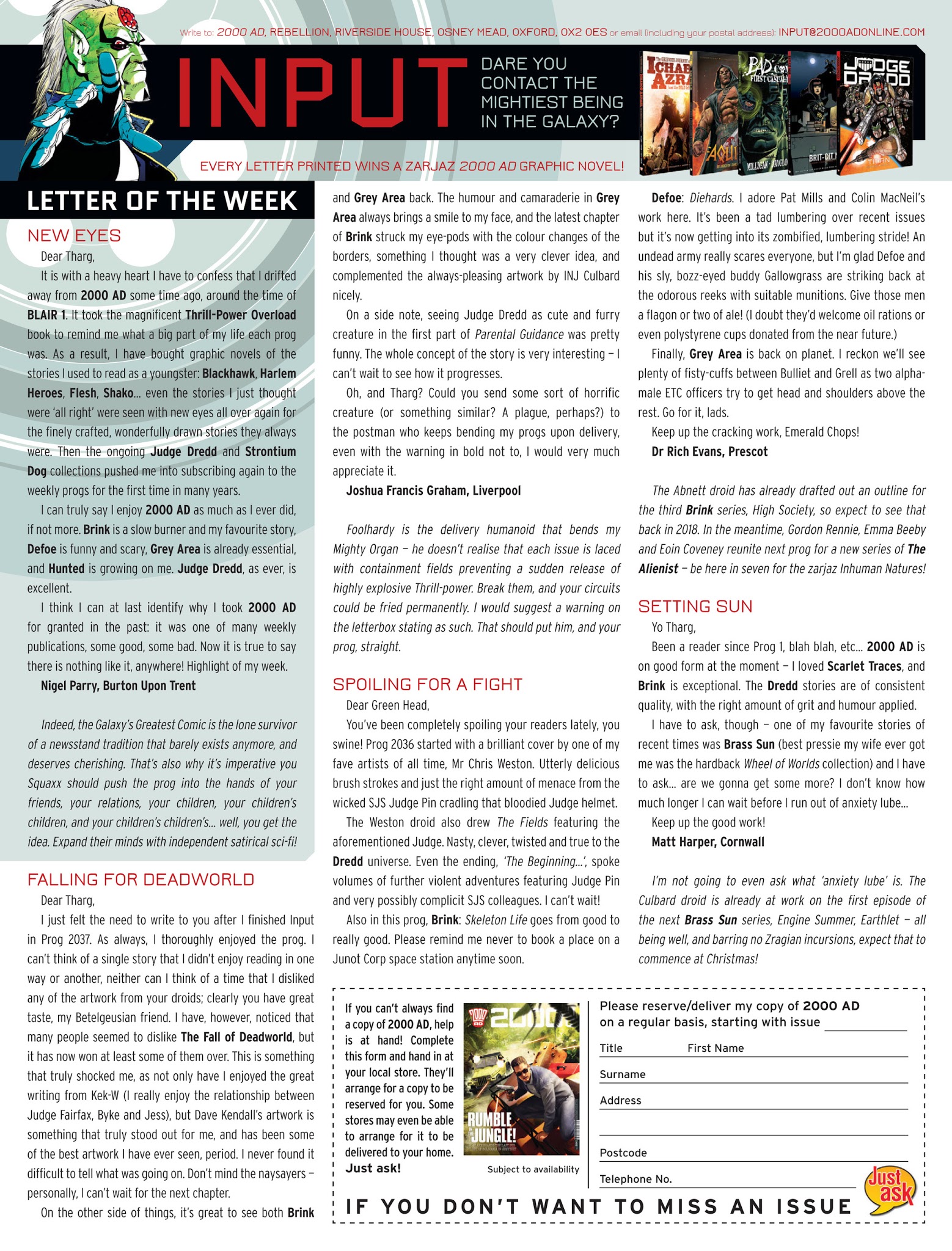 Read online 2000 AD comic -  Issue #2041 - 31