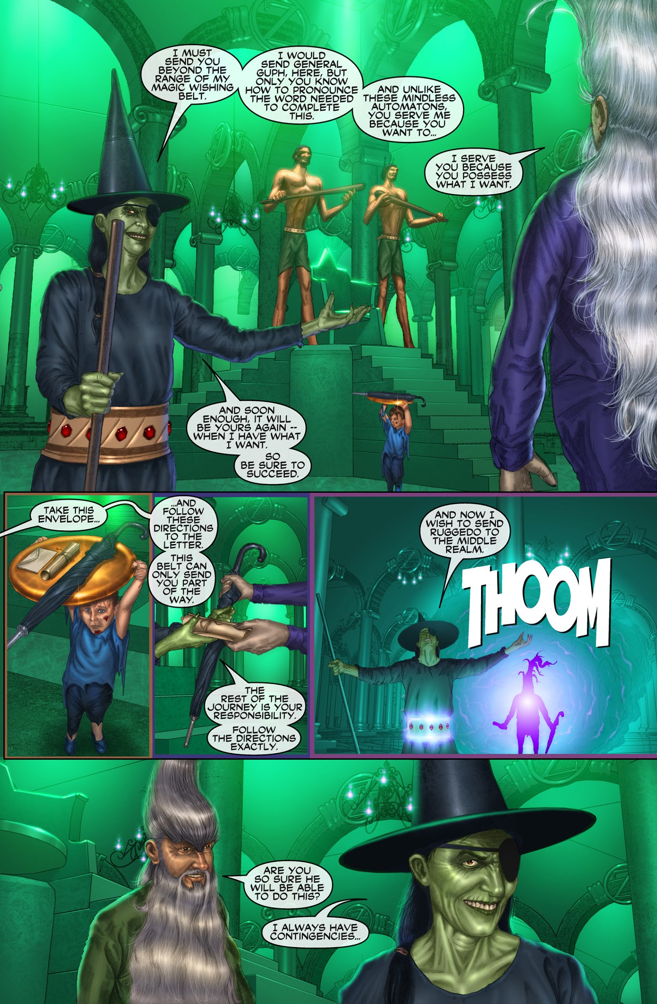 Read online The Oz/Wonderland Chronicles comic -  Issue #0 - 4