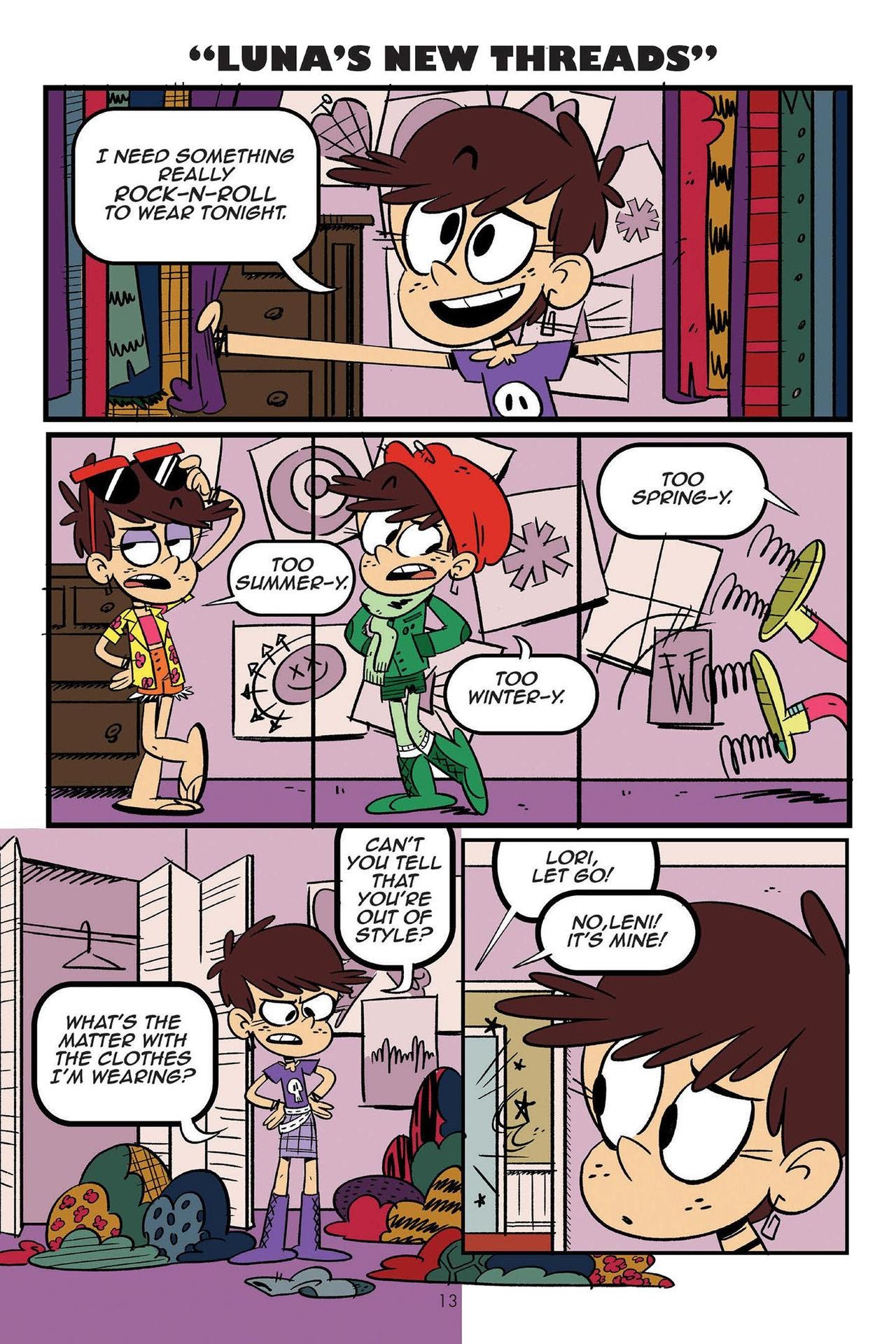Read online The Loud House comic -  Issue #1 - 12