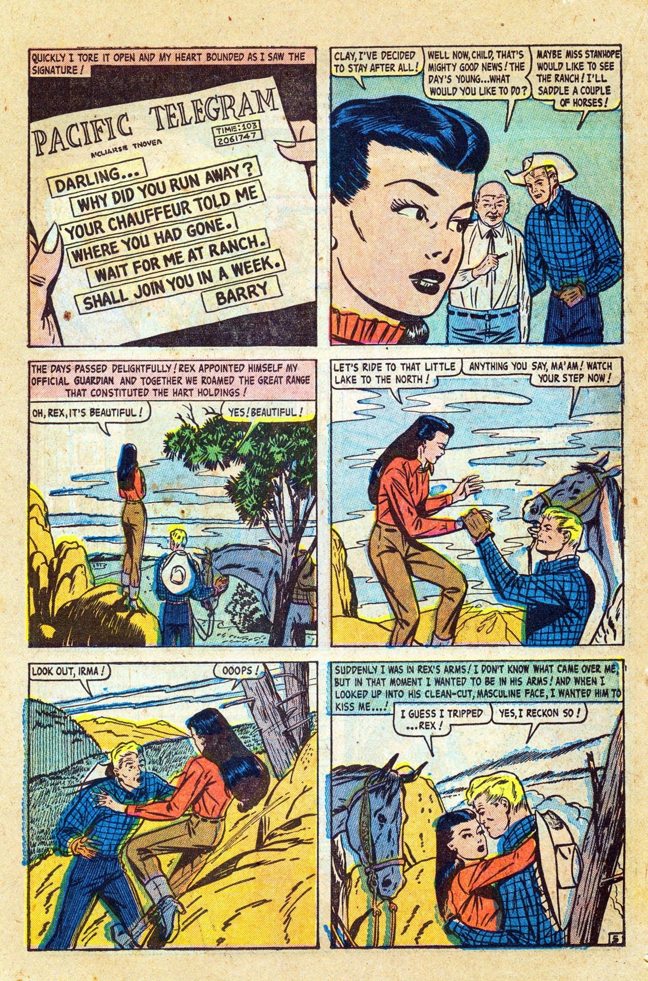 Read online Romances of the West comic -  Issue #1 - 32