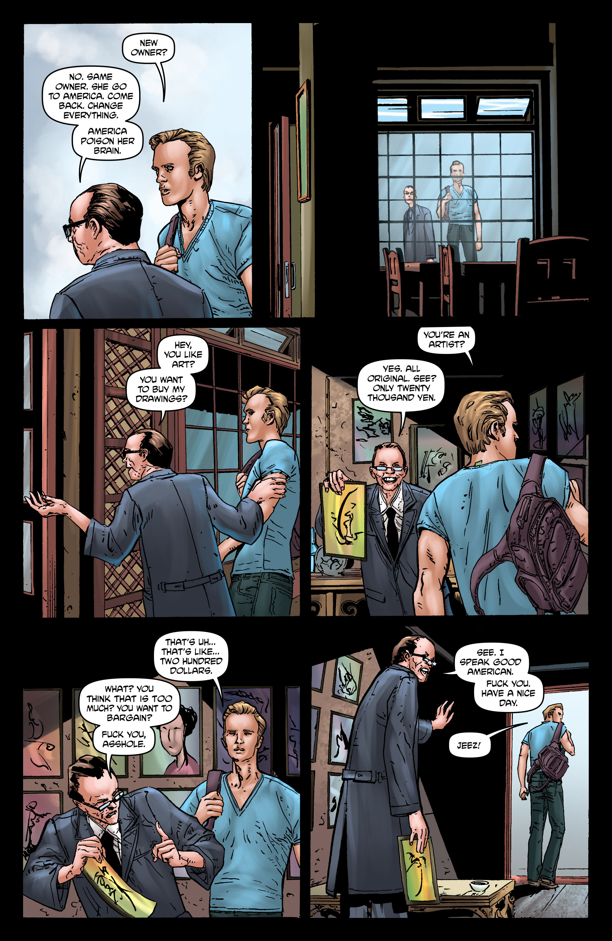 Read online Crossed: Badlands comic -  Issue #40 - 12