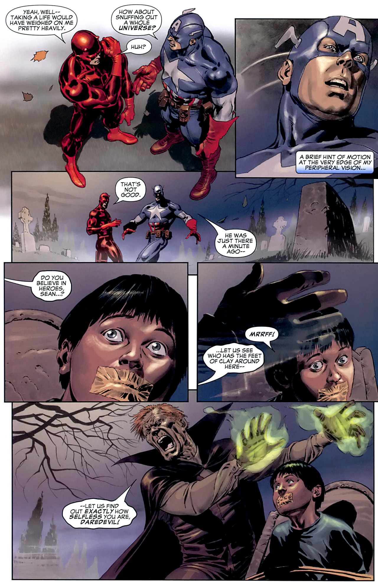Read online Daredevil & Captain America: Dead On Arrival comic -  Issue # Full - 42