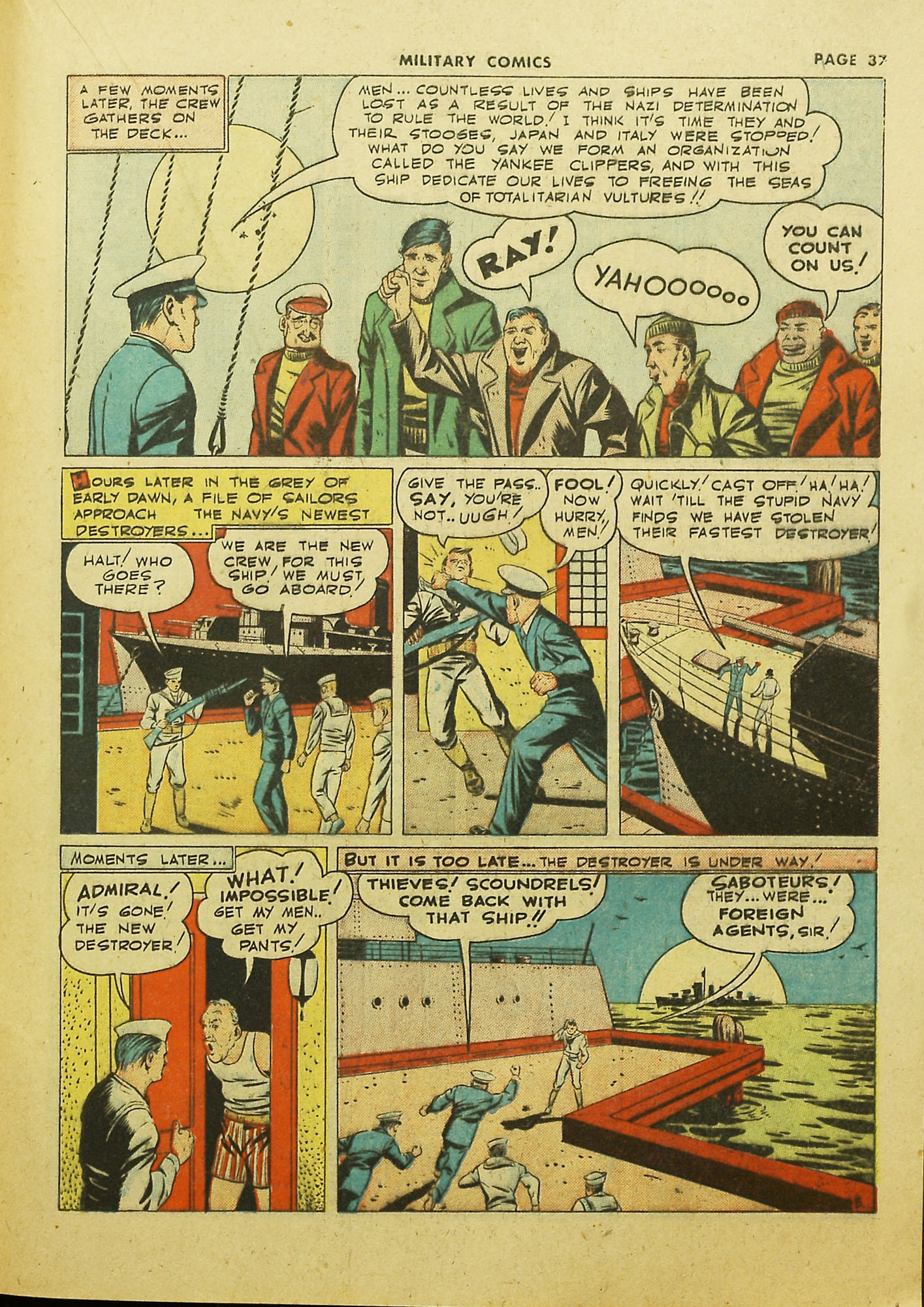 Read online Military Comics comic -  Issue #9 - 39