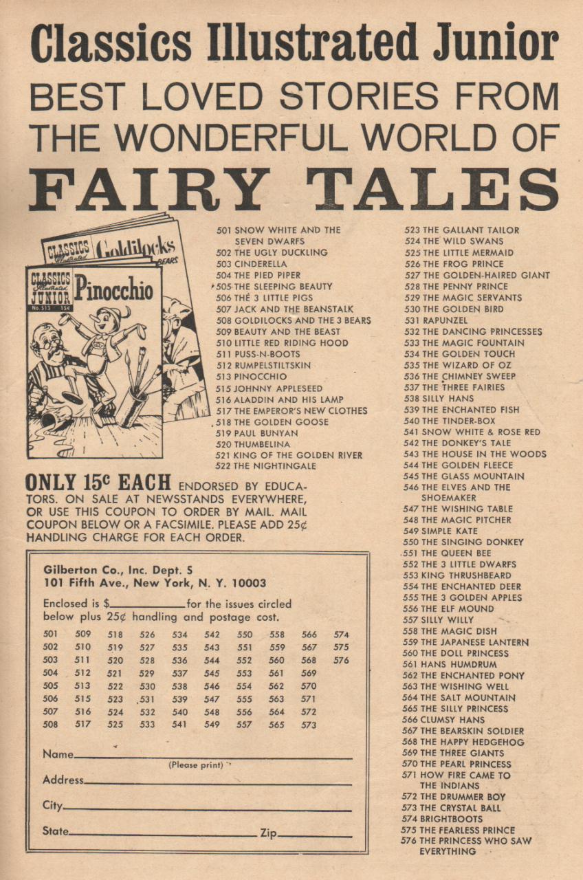 Read online Classics Illustrated comic -  Issue #55 - 51