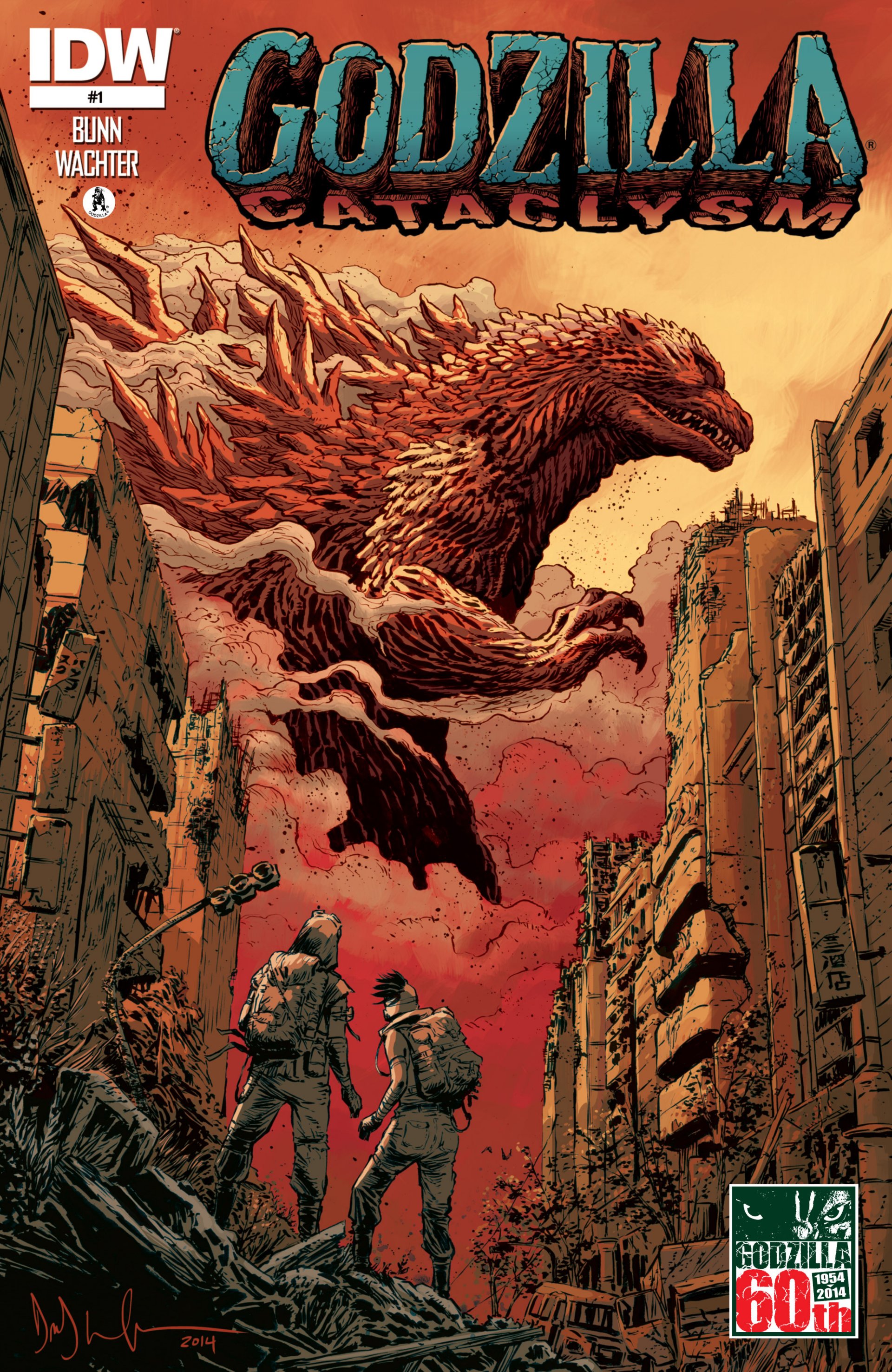 Read online Godzilla: Cataclysm comic -  Issue #1 - 1