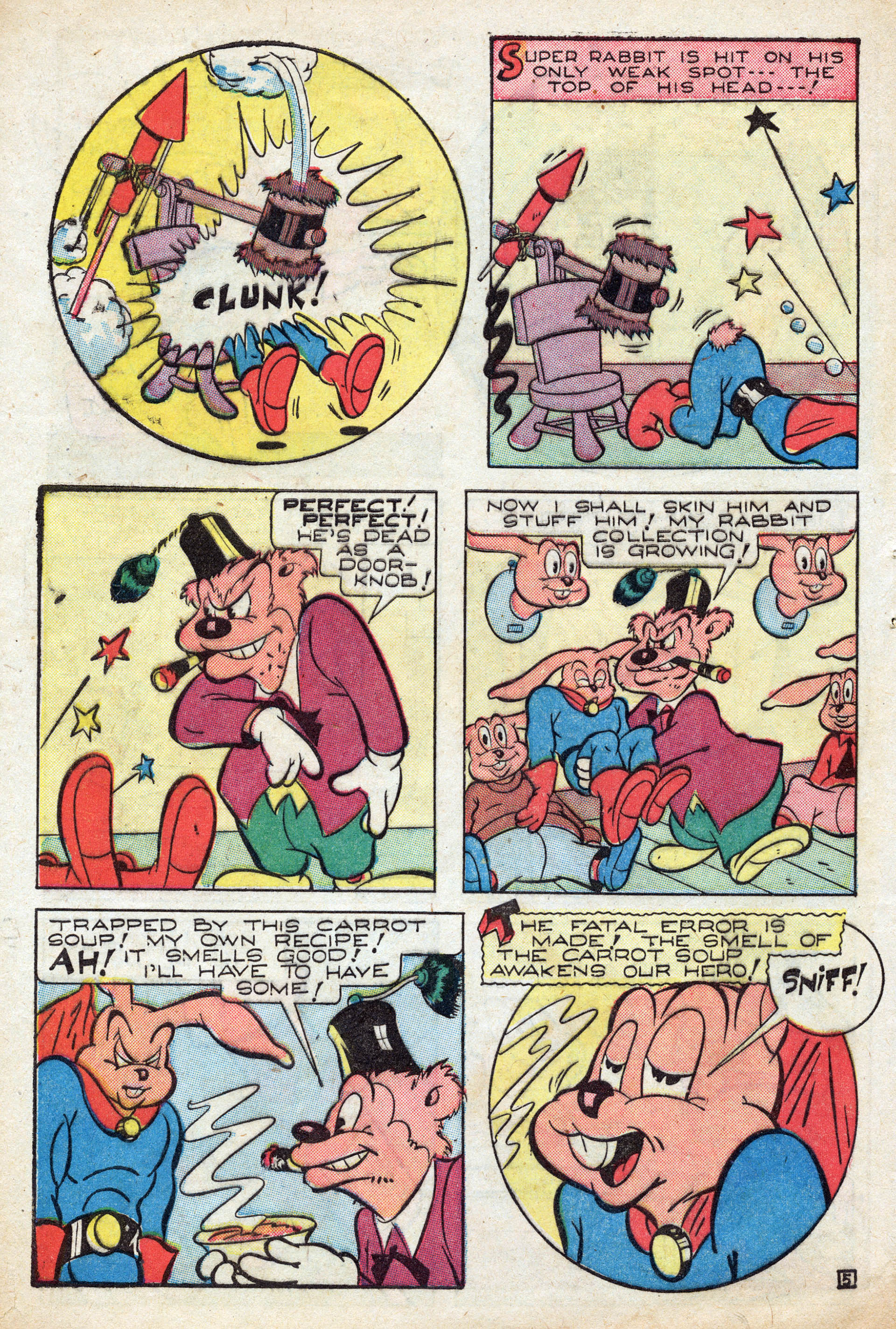 Read online Super Rabbit comic -  Issue #5 - 29
