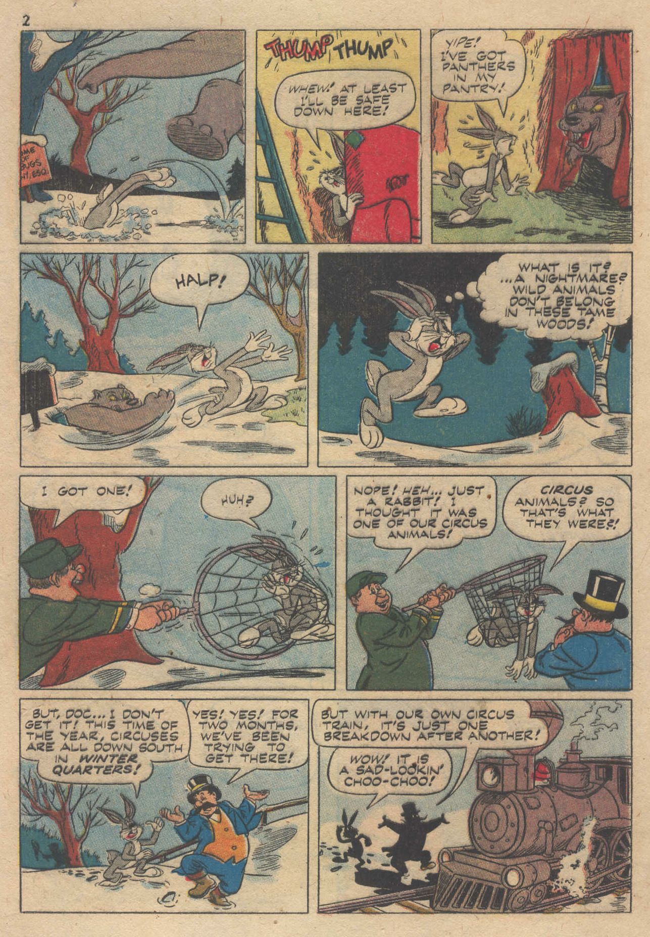 Read online Bugs Bunny's Christmas Funnies comic -  Issue # TPB 3 - 4