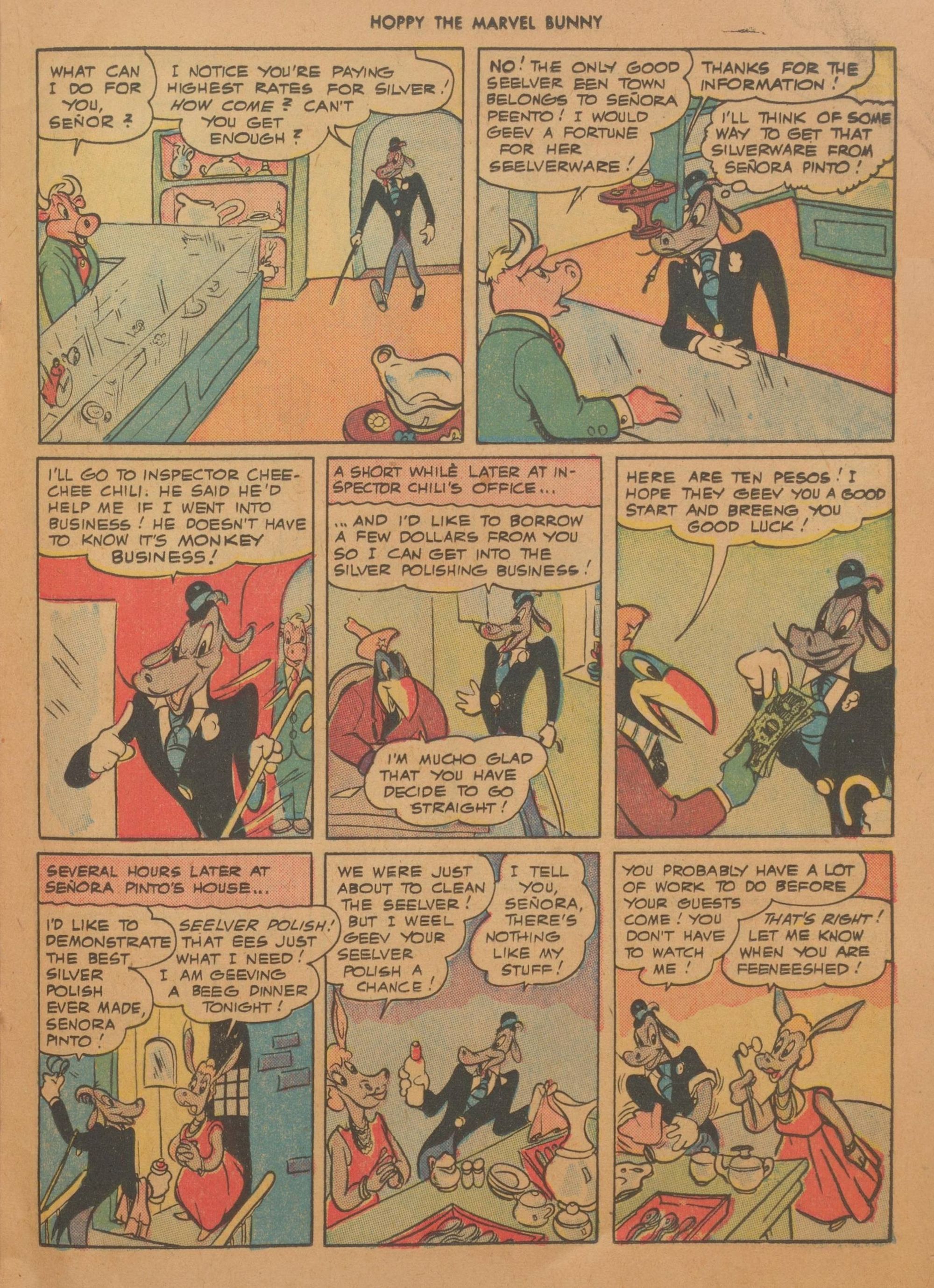 Read online Hoppy The Marvel Bunny comic -  Issue #15 - 21