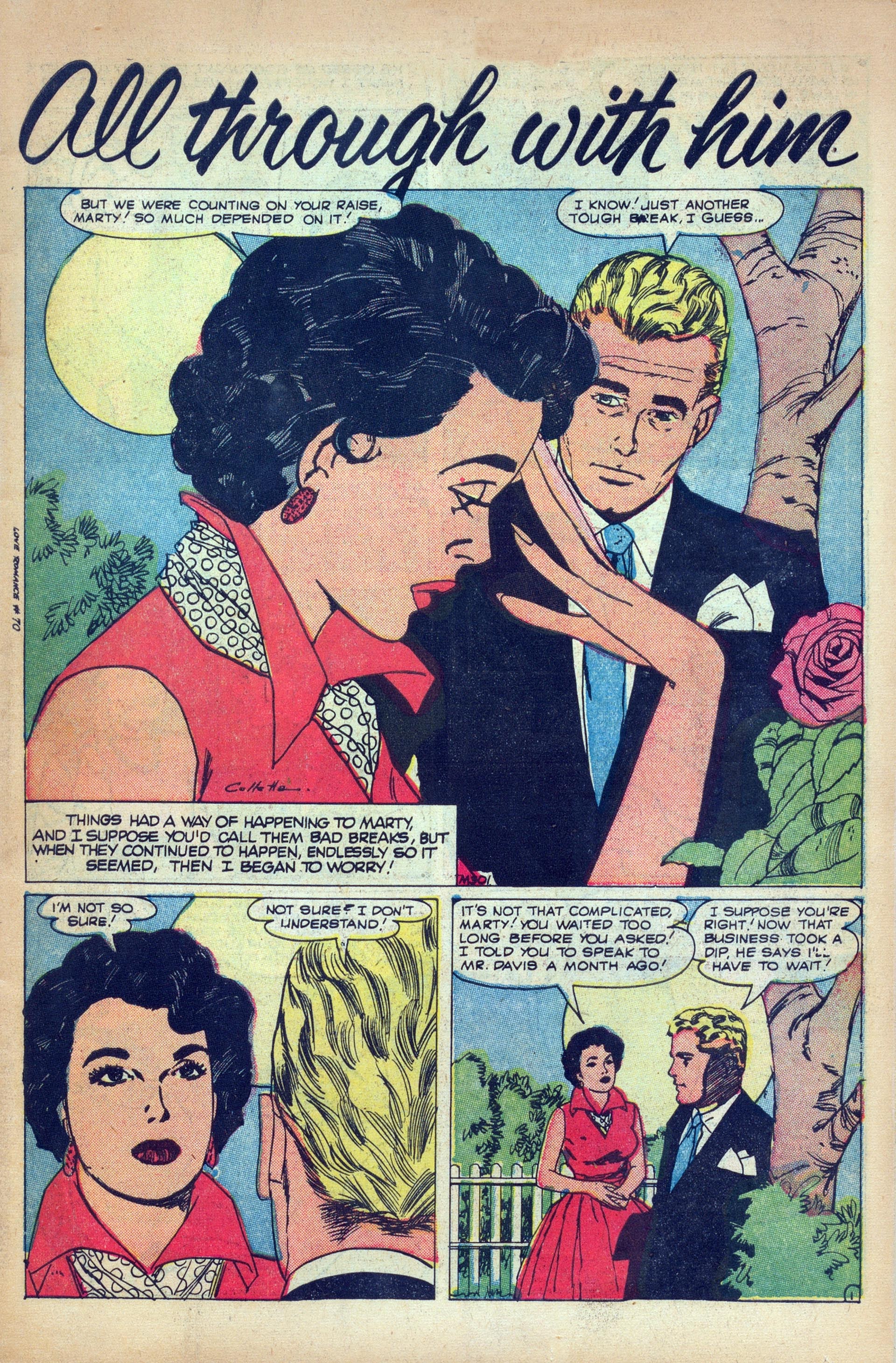 Read online Love Romances comic -  Issue #70 - 3