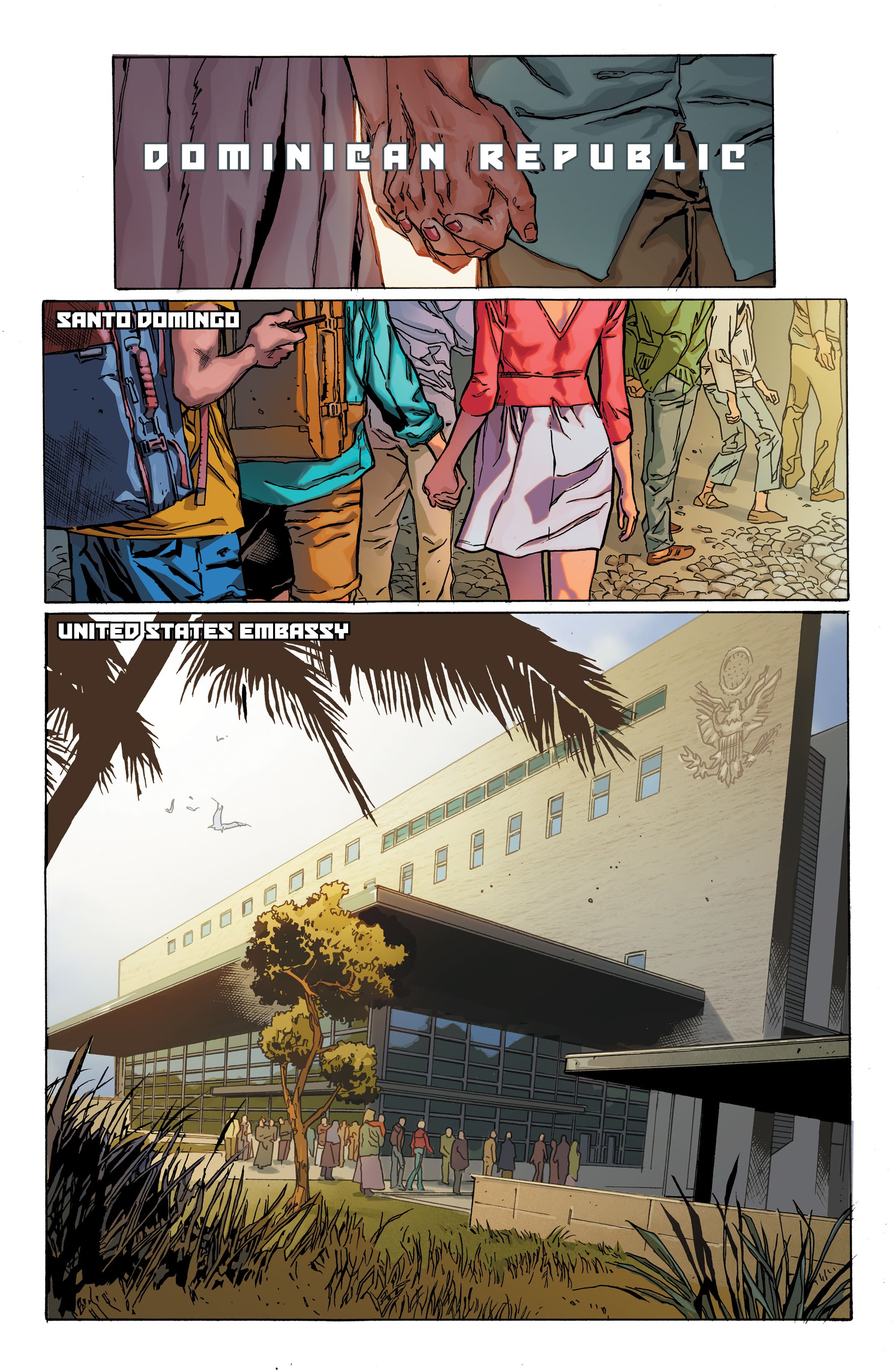 Read online Almost American comic -  Issue #1 - 3