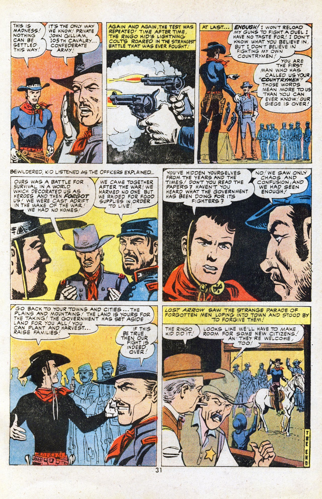 Read online Ringo Kid (1970) comic -  Issue #16 - 33