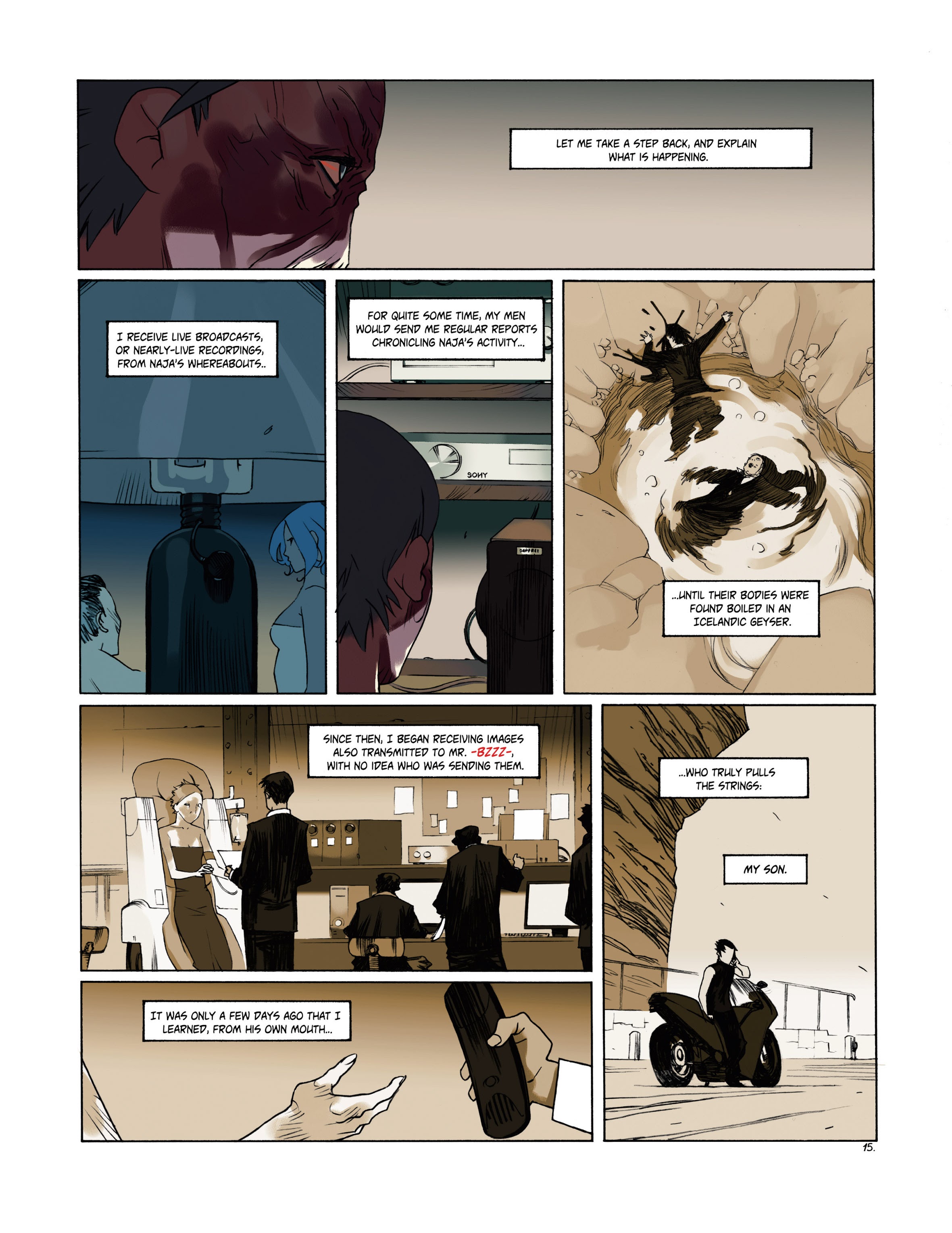 Read online Naja comic -  Issue #9 - 17