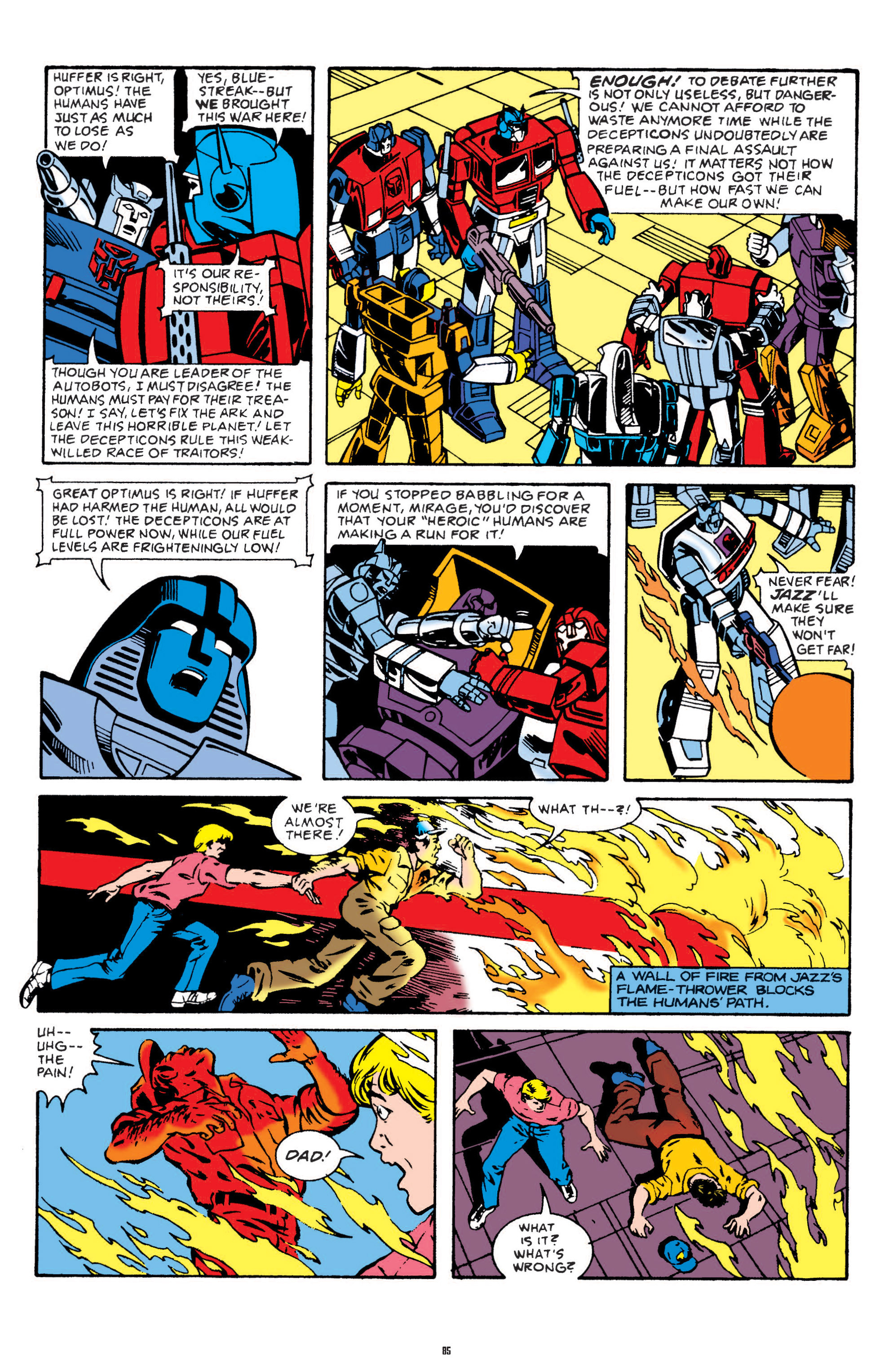 Read online The Transformers Classics comic -  Issue # TPB 1 - 86