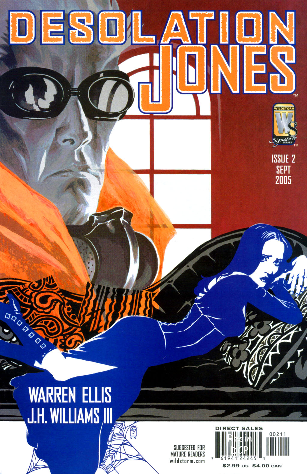 Read online Desolation Jones comic -  Issue #2 - 1